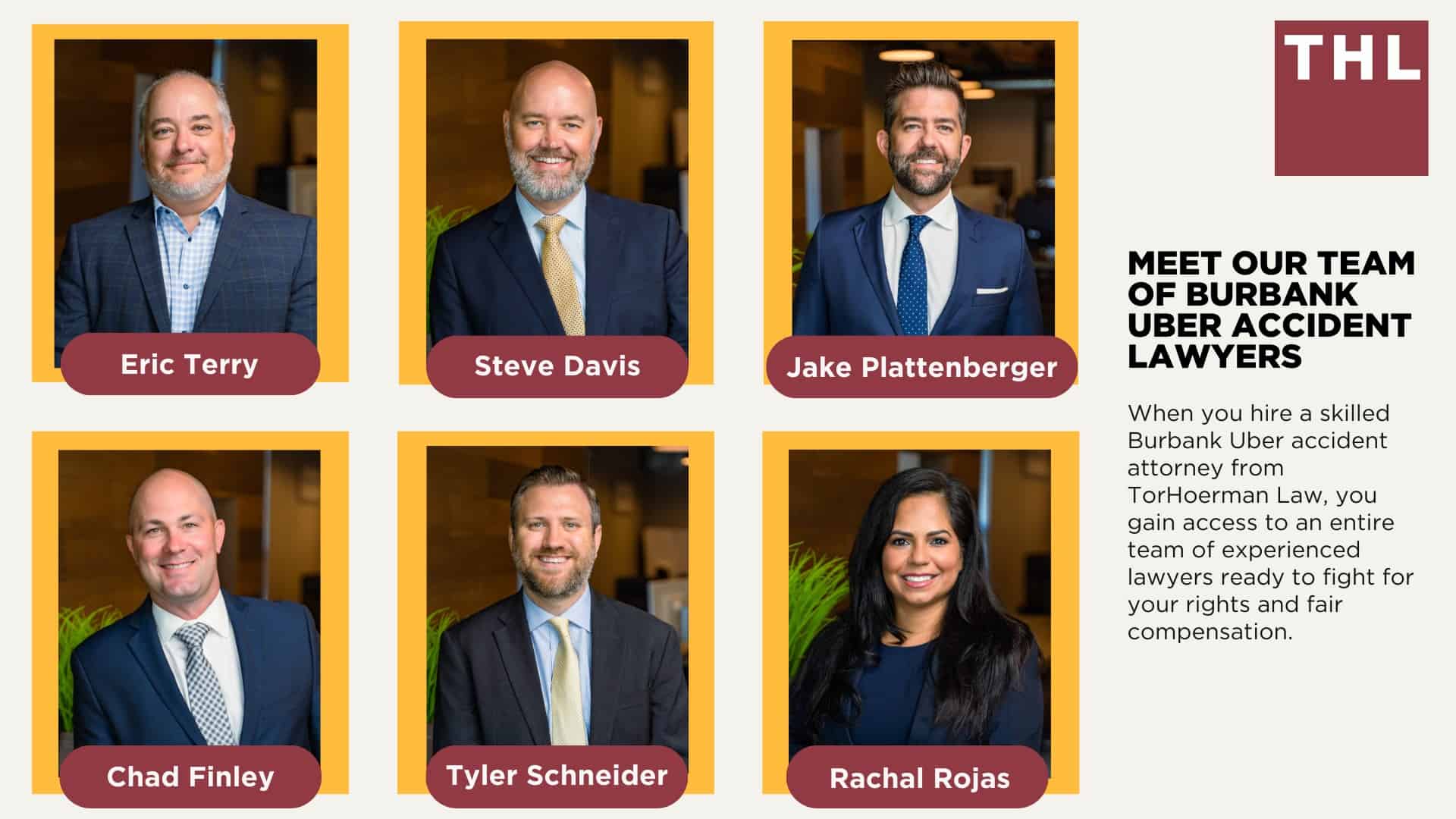 Burbank Uber Accident Lawyer; Meet Our Team of Burbank Uber Accident Lawyers