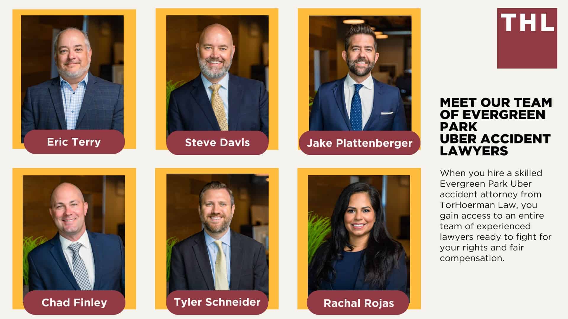 Evergreen Park Uber Accident Lawyer; Meet Our Team of Evergreen Park Uber Accident Lawyers