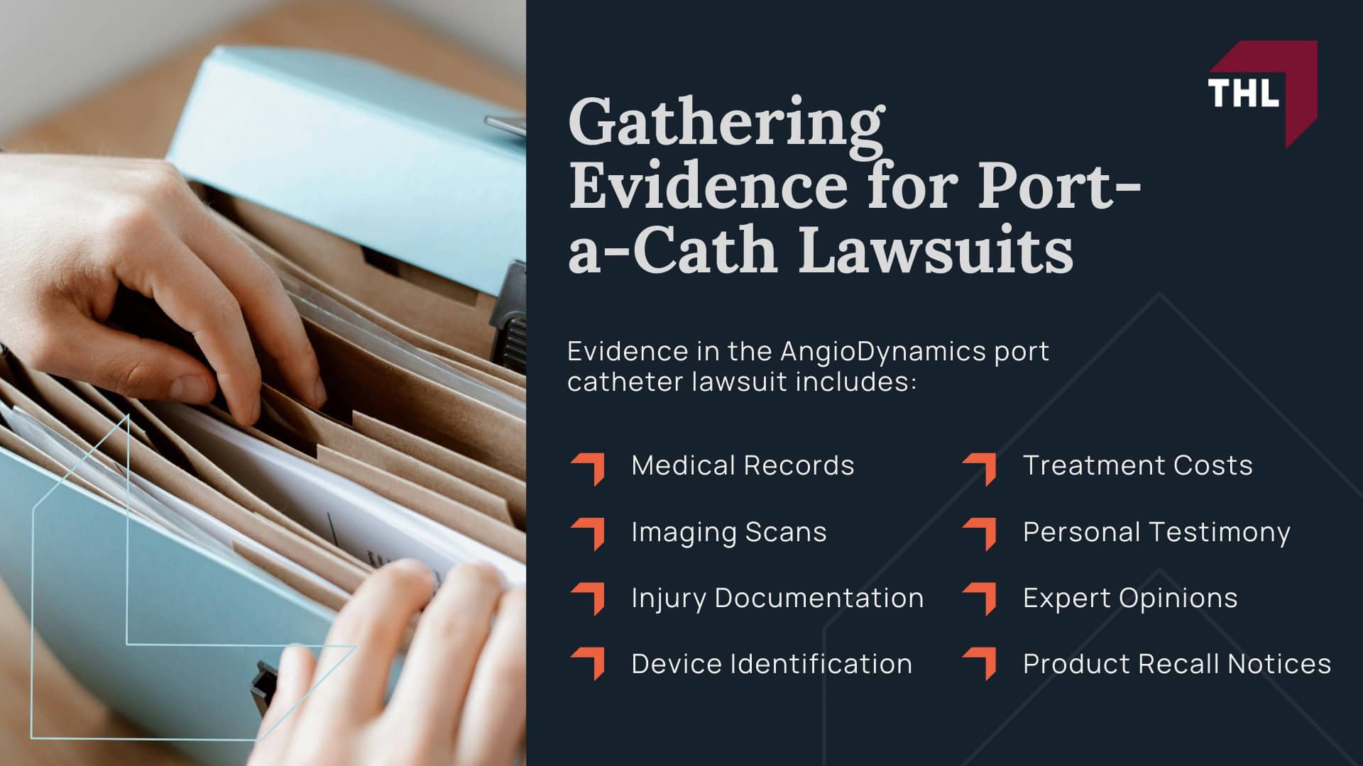 Navilyst Medical Port Catheter Lawsuit - An Overview of the Navilyst Medical & AngioDynamics Port Catheter Lawsuits - torhoerman law; Navilyst Medical Port Catheter Lawsuit - Is There a Navilyst Medical Class Action Lawsuit - torhoerman law; Navilyst Medical Port Catheter Lawsuit - What is the Bard PowerPort Lawsuit and How is it Similar to This Lawsuit - torhoerman law; Navilyst Medical Port Catheter Lawsuit - How Do Implantable Port Devices Work and Why Are They Used - torhoerman law; Navilyst Medical Port Catheter Lawsuit - Health Complications and Risks Linked to Port Catheter Devices - torhoerman law; Navilyst Medical Port Catheter Lawsuit - Do You Qualify for a Navilyst MedicalAngioDynamics Port Lawsuit - torhoerman law; Navilyst Medical Port Catheter Lawsuit - Gathering Evidence for Port-a-Cath Lawsuits - torhoerman law