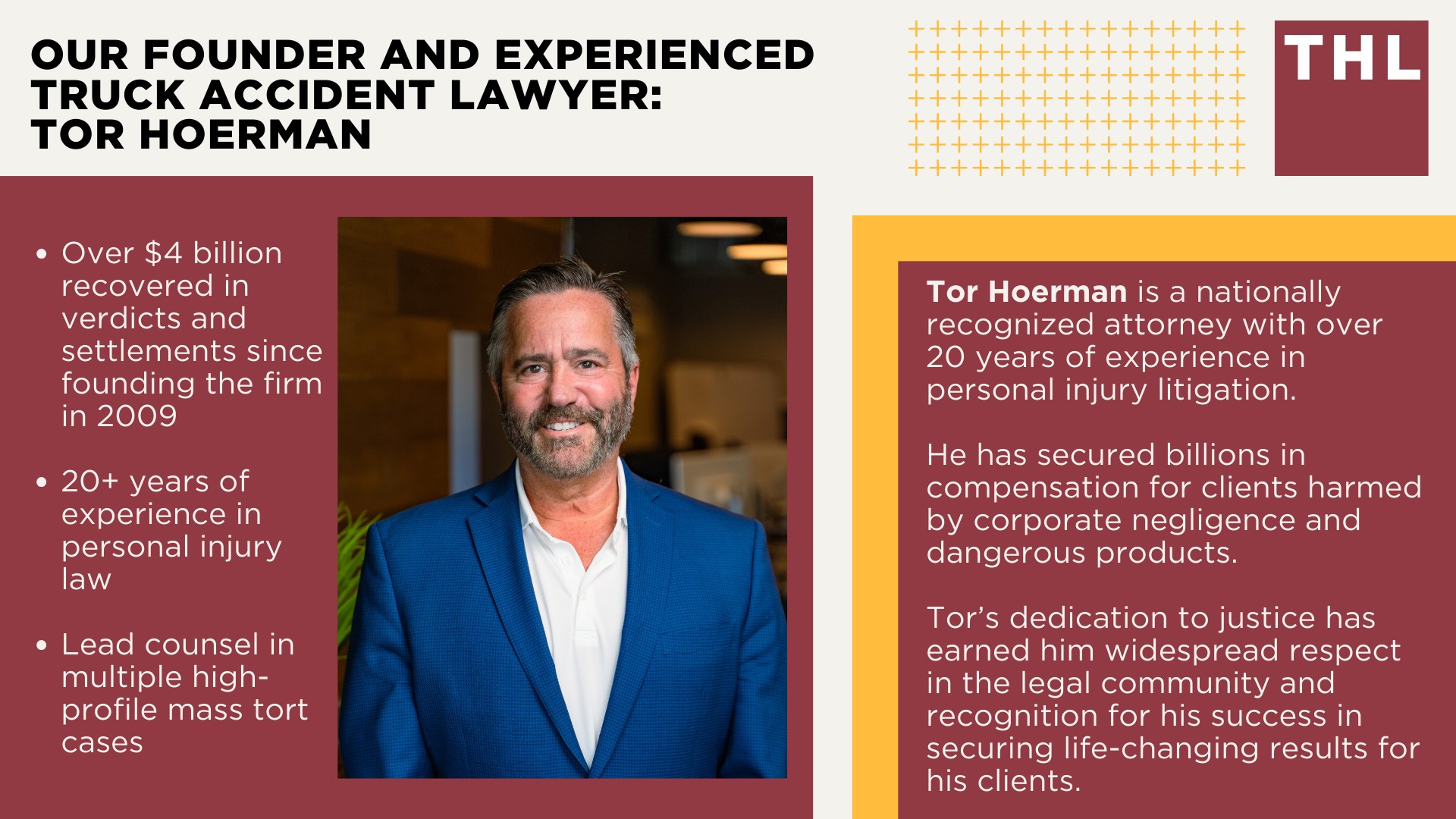 Villa Park Truck Accident Lawyer; How Can a Villa Park Truck Accident Lawyer from TorHoerman Law Help You; How Much Does it Cost to Hire a Villa Park Truck Accident Attorney from TorHoerman Law; Meet Our Villa Park Truck Accident Attorneys; Our Founder and Experienced Truck Accident Lawyer_ Tor Hoerman