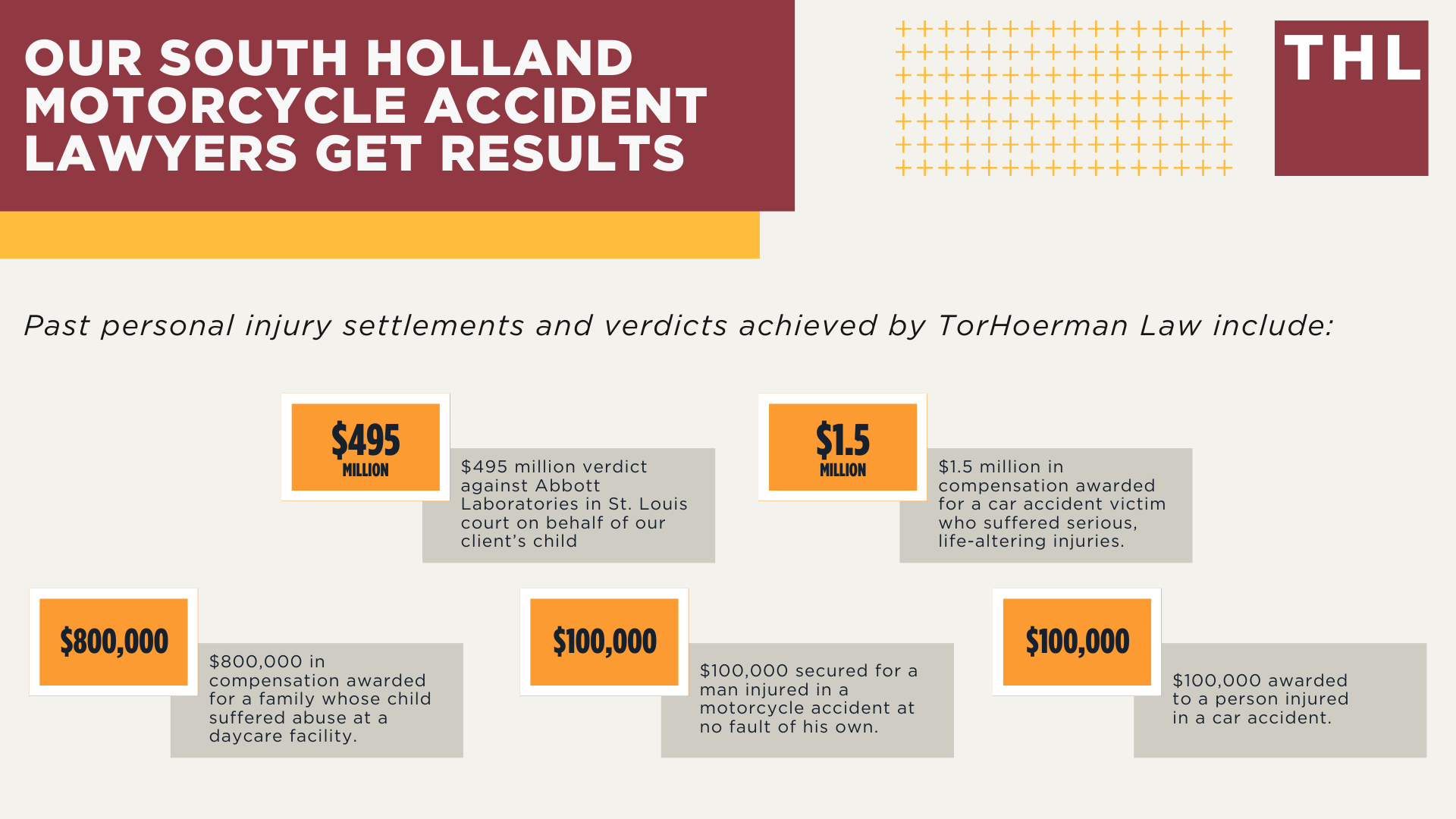 South Holland Bike Accident Lawyer; Meet Our South Holland Motorcycle Accident Lawyers; Our Founder and Experienced South Holland Motorcycle Accident Lawyer_ Tor Hoerman; Our South Holland Motorcycle Accident Lawyers Get Results