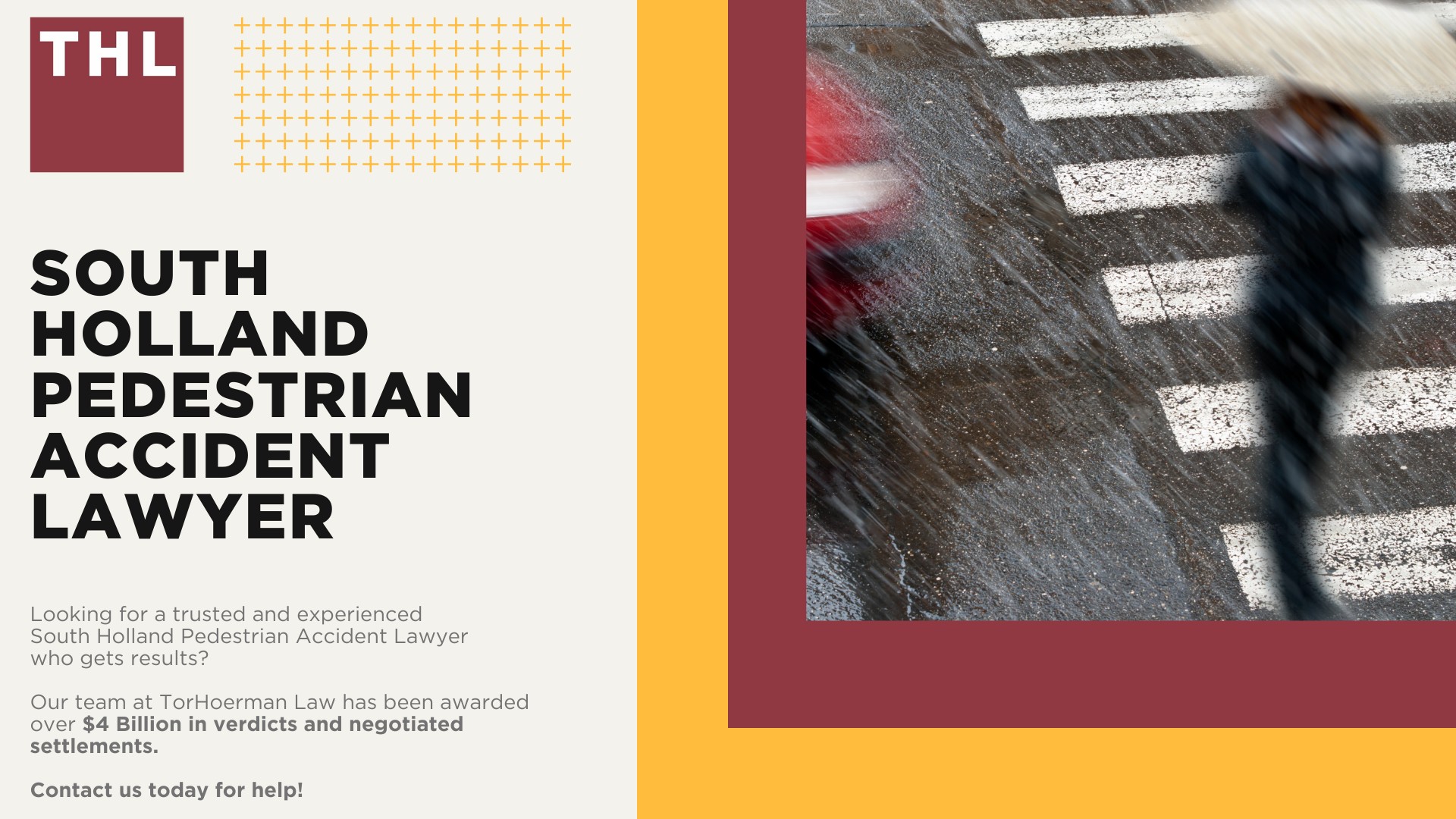 South Holland Pedestrian Accident Lawyer | (312) 626-0354