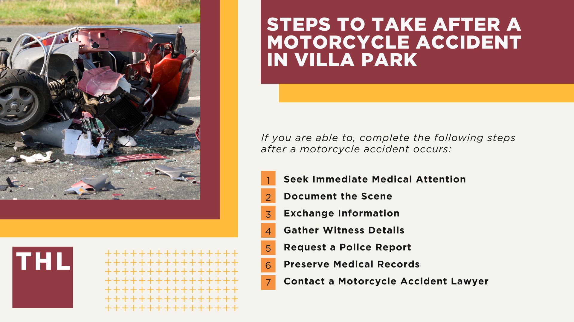 Villa Park Motorcycle Accident Lawyer; Meet Our Villa Park Motorcycle Accident Lawyers; Our Founder and Experienced Villa Park Motorcycle Accident Lawyer_ Tor Hoerman; Our Villa Park Motorcycle Accident Lawyers Get Results; How Much Does it Cost to Hire a Villa Park Motorcycle Accident Lawyer; Steps to Take After a Motorcycle Accident in Villa Park