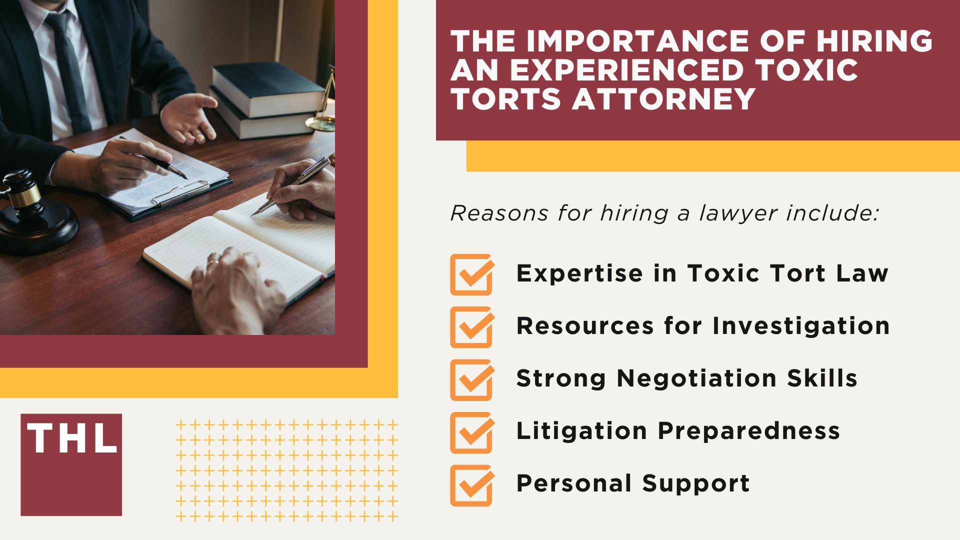 The Role of Toxic Chemical Exposure Attorneys; How a Lawyer Investigates Toxic Chemical Exposure; Determining Liability in Chemical Exposure Cases; What Chemicals Are Involved in Toxic Chemical Exposure Cases; The Health Impact of Exposure to Toxic Chemicals; Common Forms of Compensation in Chemical Exposure Cases; The Importance of Hiring an Experienced Toxic Torts Attorney