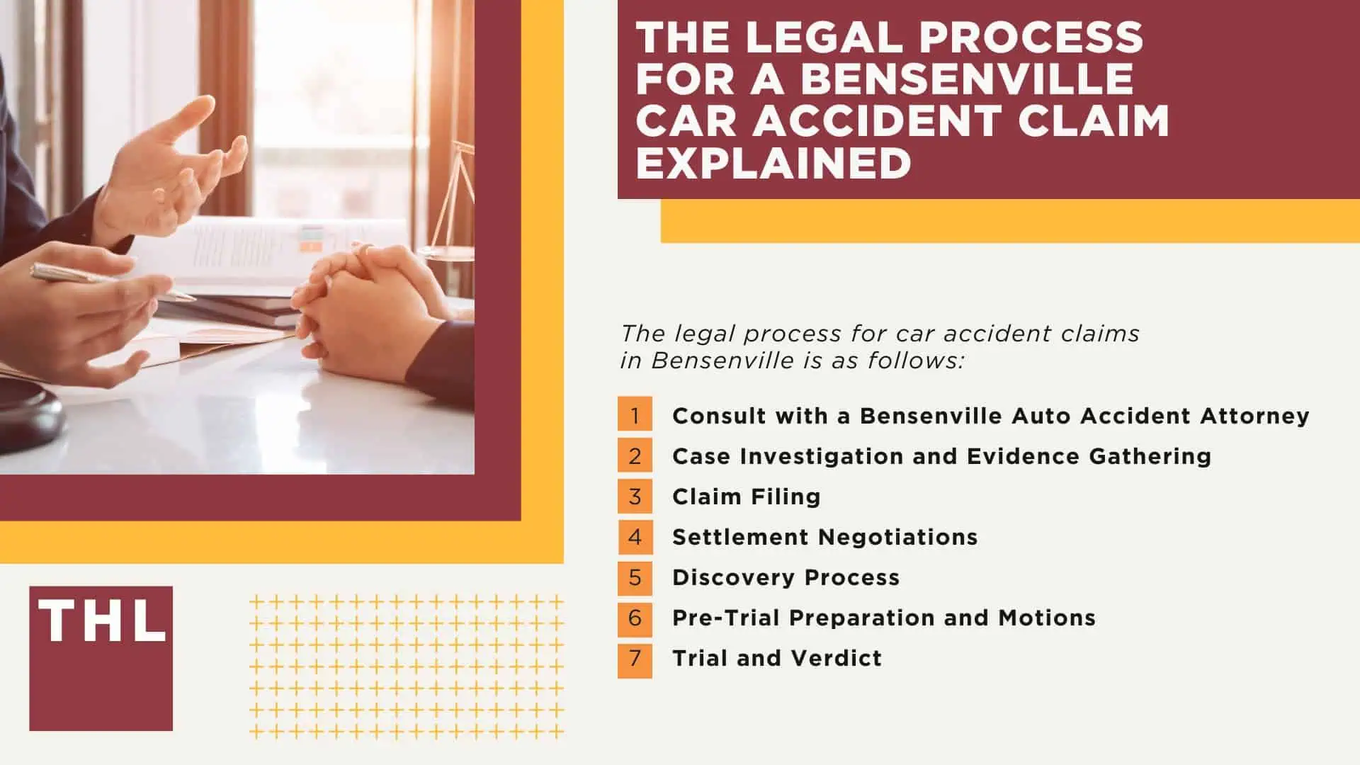 Bensenville Car Accident Lawyer; Meet Our Bensenville Car Accident Lawyers; Our Founder and Experienced Bensenville Car Accident Lawyer_ Tor Hoerman; What to Do After a Car Accident in Bensenville , IL; Gathering Evidence for a Car Accident Injury Claim; Damages in Bensenville Car Accident Cases; The Importance of Seeking Medical Treatment and Mitigating Injuries; The Legal Process for a Bensenville Car Accident Claim Explained