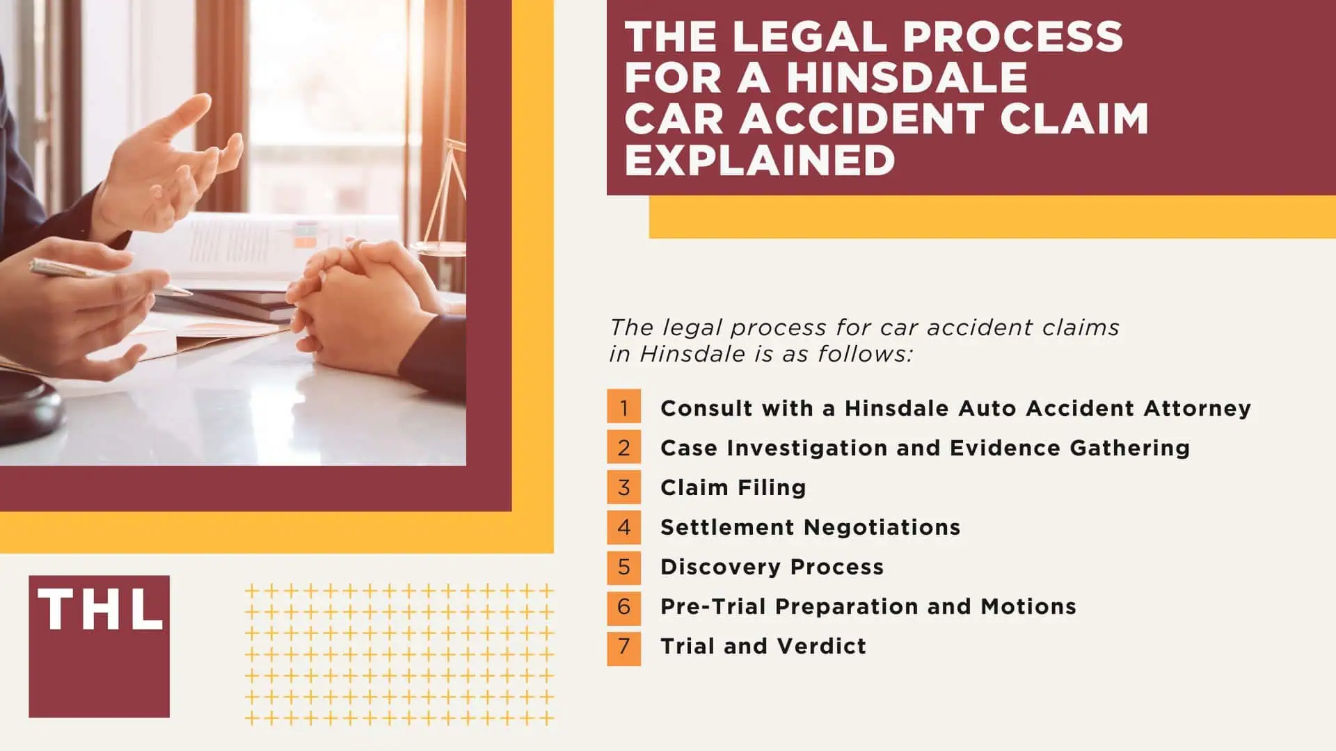 Hinsdale Car Accident Lawyer; Meet Our Hinsdale Car Accident Lawyers; Our Founder and Experienced Hinsdale Car Accident Lawyer_ Tor Hoerman; Our Hinsdale Car Accident Lawyers Get Result; We Provide a Hands-Off Legal Experience for Car Accident Victims; How Much Does it Cost to Hire a Hinsdale Car Accident Lawyer from TorHoerman Law; What to Do After a Car Accident in Hinsdale, IL; Gathering Evidence for a Car Accident Injury Claim; Damages in Hinsdale Car Accident Cases; The Importance of Seeking Medical Treatment and Mitigating Injuries; The Legal Process for a Hinsdale Car Accident Claim Explained