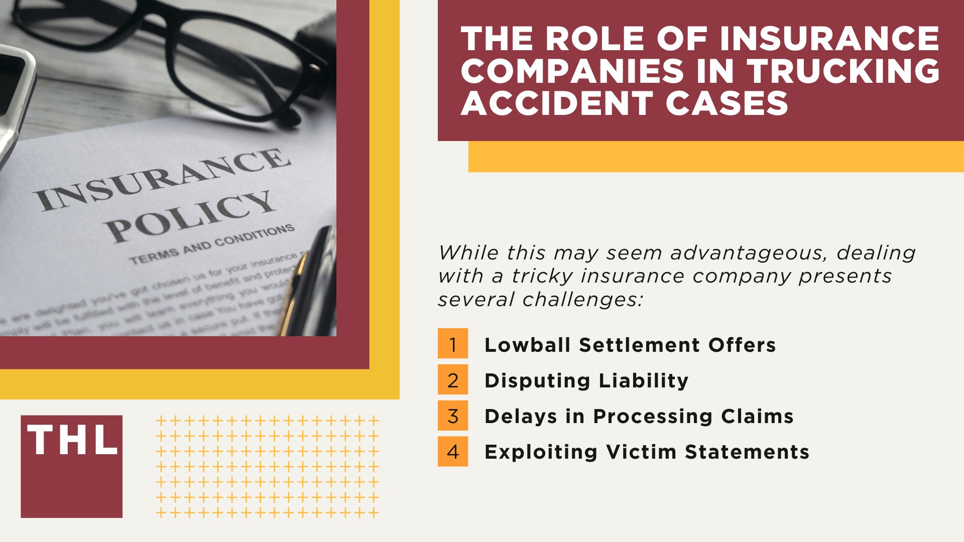 What To Do After a Semi-Truck Accident; Factors Influencing Settlement Amounts; The Role of Insurance Companies in Trucking Accident Cases