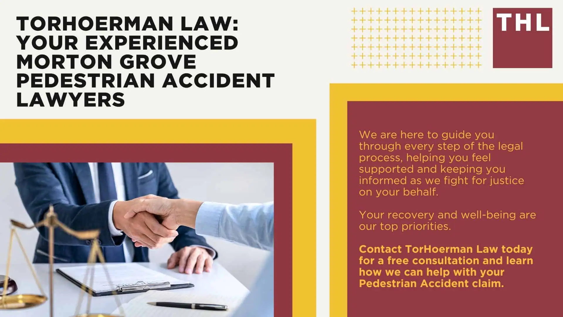 Morton Grove Pedestrian Accident Lawyer; Meet Our Morton Grove Pedestrian Accident Lawyers; How Much Does it Cost to Hire a Morton Grove Pedestrian Accident Attorney; What To Do After a Pedestrian Accident in Morton Grove; Evidence in Pedestrian Accident Claims; Damages in a Pedestrian Accident Lawsuit; The Legal Process for a Pedestrian Accident Claim in Morton Grove; How Do Pedestrian Accidents Happen; Common Injuries Sustained in Pedestrian Accidents; TorHoerman Law_ Your Experienced Morton Grove Pedestrian Accident Lawyers