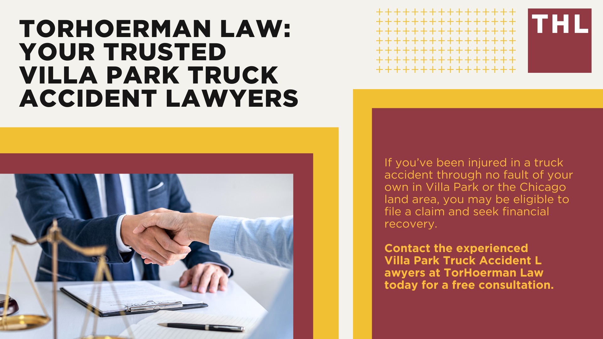 Villa Park Truck Accident Lawyer; How Can a Villa Park Truck Accident Lawyer from TorHoerman Law Help You; How Much Does it Cost to Hire a Villa Park Truck Accident Attorney from TorHoerman Law; Meet Our Villa Park Truck Accident Attorneys; Our Founder and Experienced Truck Accident Lawyer_ Tor Hoerman; Our Villa Park Truck Accident Lawyers Get Results; What To Do After a Truck Accident in Villa Park , IL; Gathering Evidence for a Truck Accident Case; Common Damages in Truck Accident Cases; The Legal Process for Truck Accident Claims in Villa Park; Common Truck Accident Injuries; Common Causes of Semi-Truck Accidents; Chicago Truck and Auto Accident Statistics; TorHoerman Law_ Your Trusted Villa Park Truck Accident Lawyers