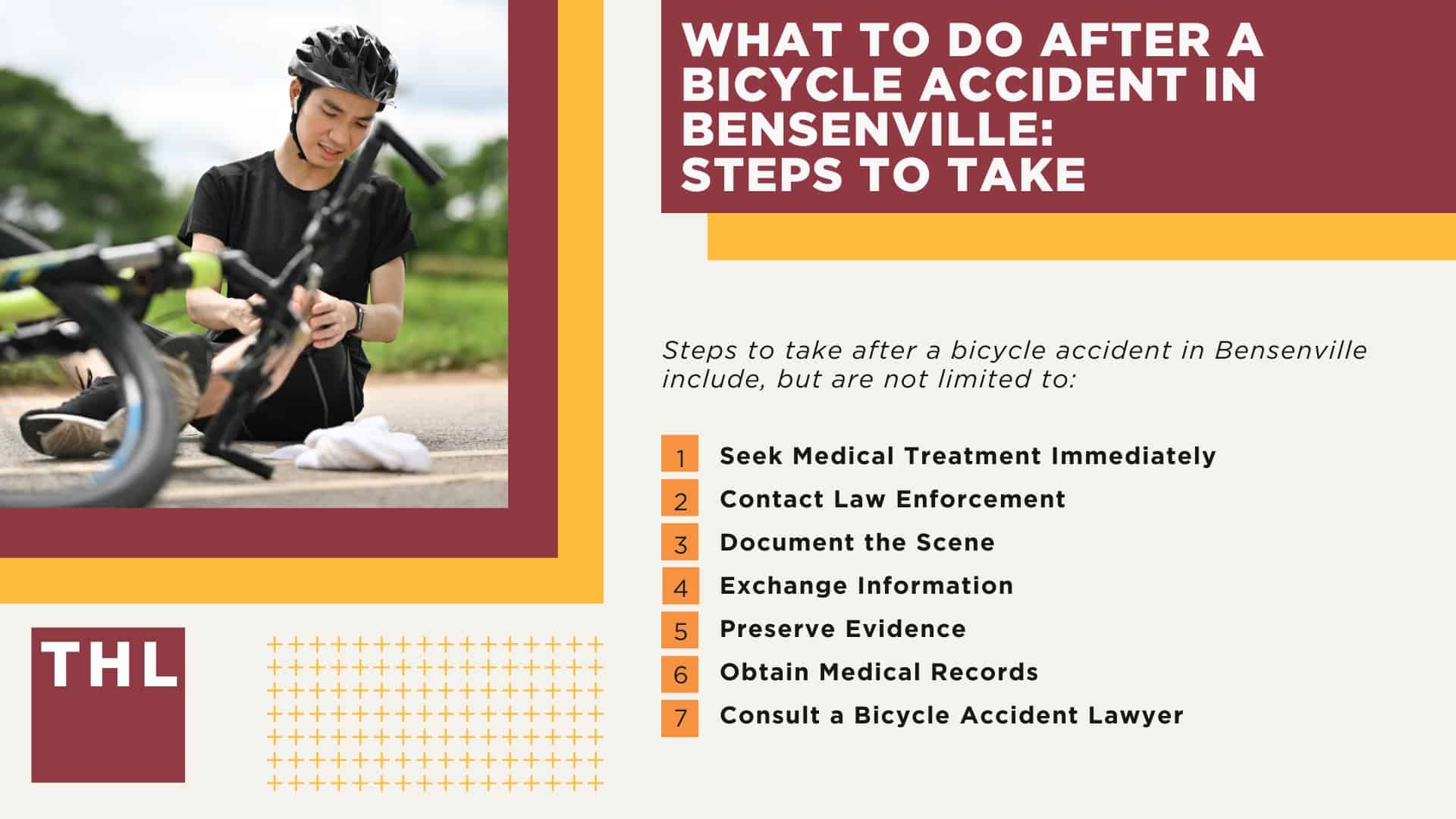 Bensenville Bike Accident Lawyer; Meet Our Bensenville Bicycle Accident Lawyers; How Much Does it Cost to Hire a Bensenville Bicycle Accident Lawyer; What To Do After a Bicycle Accident in Bensenville_ Steps to Take