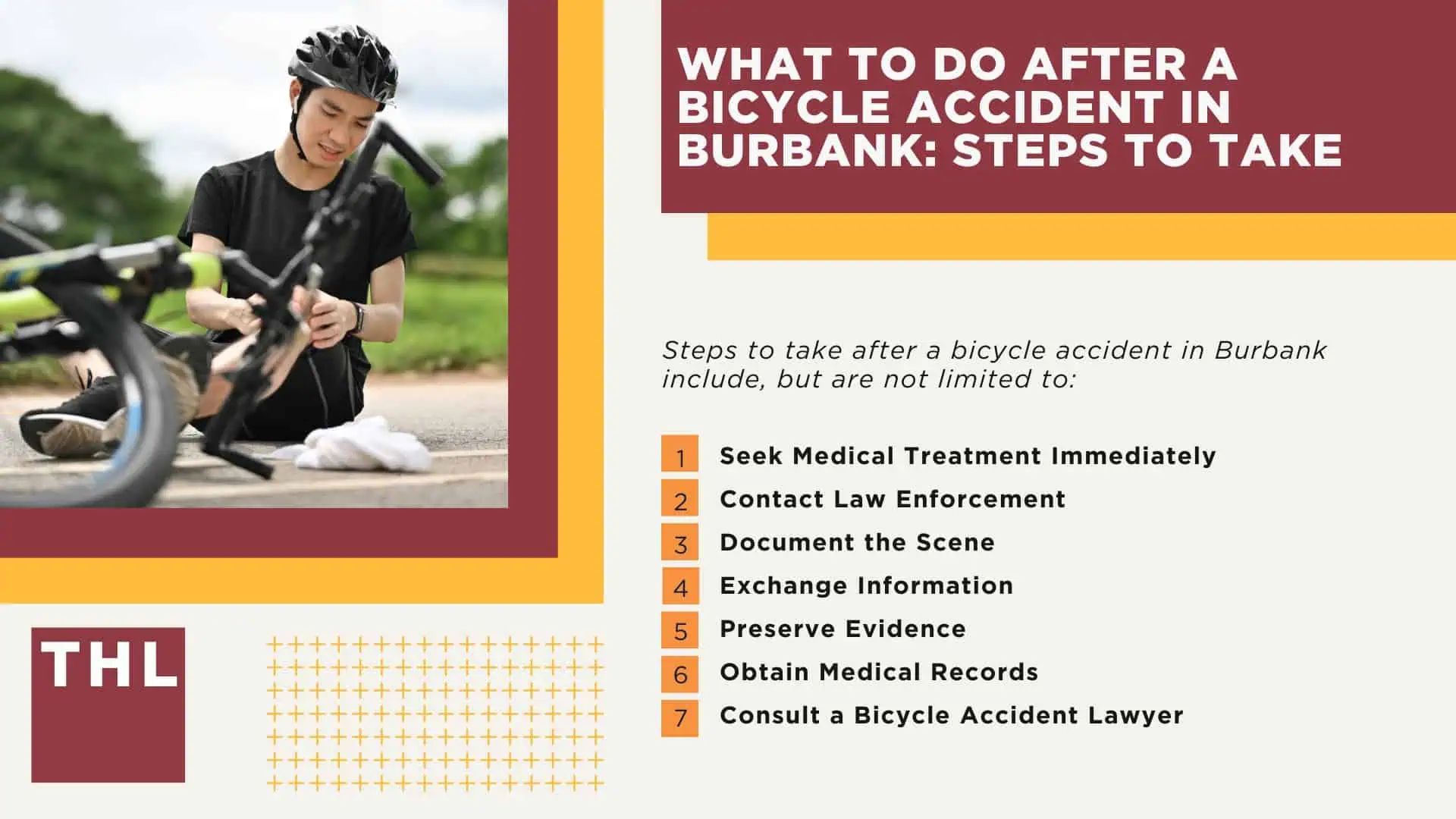 Burbank Bike Accident Lawyer; Meet Our Burbank Bicycle Accident Lawyers; Our Founder and Burbank Bicycle Accident Lawyer_ Tor Hoerman; How Much Does it Cost to Hire a Burbank Bicycle Accident Lawyer; What To Do After a Bicycle Accident in Burbank_ Steps to Take