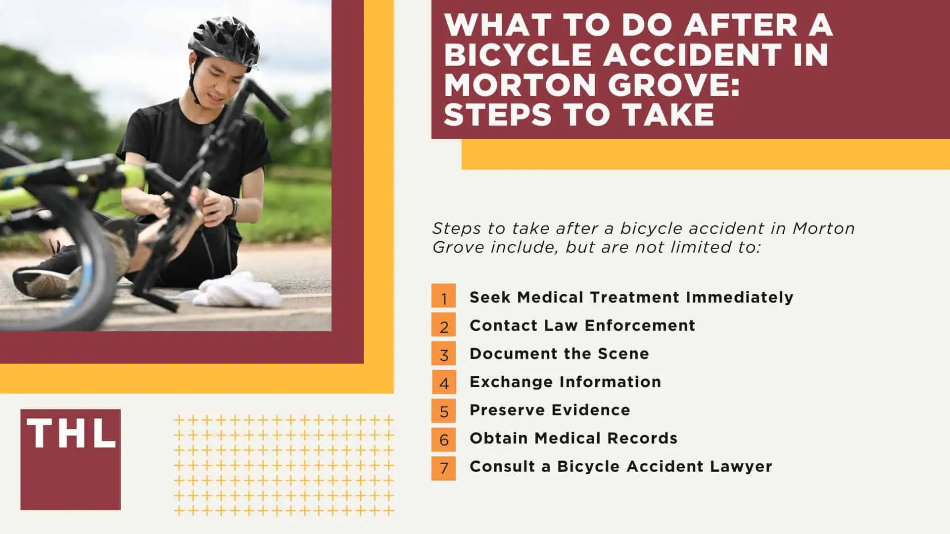 Morton Grove Bike Accident Lawyer; Meet Our Morton Grove Bicycle Accident Lawyers; Our Founder and Morton Grove Bicycle Accident Lawyer_ Tor Hoerman; How Much Does it Cost to Hire a Morton Grove Bicycle Accident Lawyer; What To Do After a Bicycle Accident in Morton Grove_ Steps to Take
