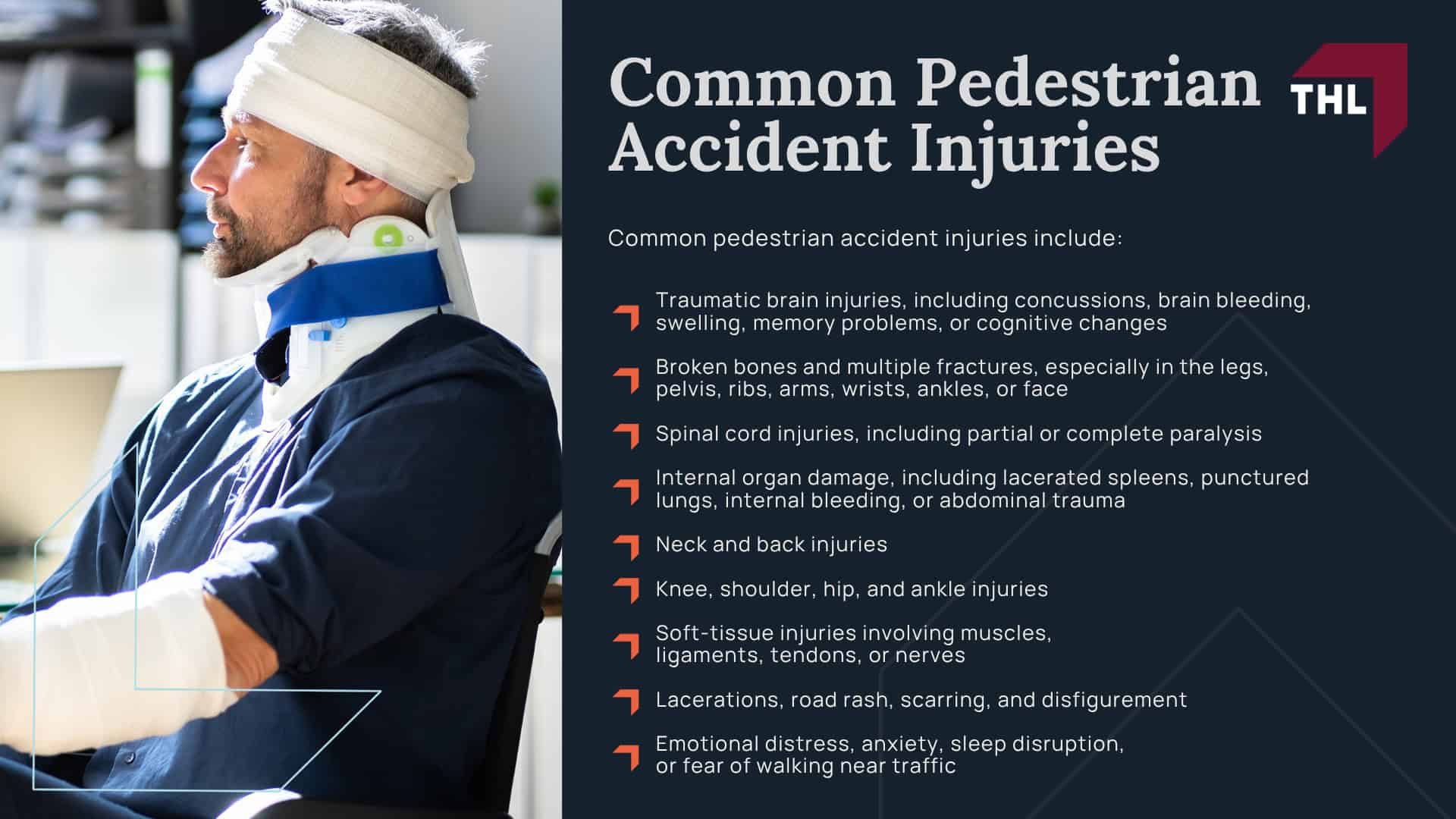 Common Pedestrian Accident Injuries