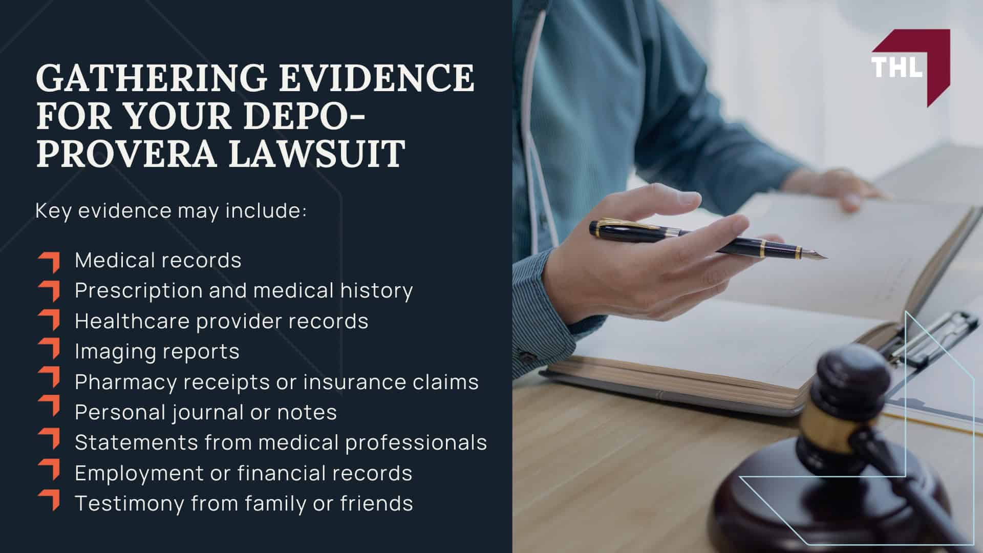 The Depo-Provera Lawsuit is NOT a Class Action Lawsuit; The Basis for the Depo Provera Lawsuit Explained; Scientific Evidence Links Depo-Provera to an Increased Risk of Brain Tumors; COMMON SYMPTOMS OF MENINGIOMA BRAIN TUMORS - IS THERE A DEPO-PROVERA CLASS ACTION LAWSUIT - DEPO-PROVERA LAWSUIT- TORHOERMAN LAW; Complications from Meningioma Brain Tumors; TREATMENT OPTIONS FOR MENINGIOMA BRAIN TUMORS - IS THERE A DEPO-PROVERA CLASS ACTION LAWSUIT - DEPO-PROVERA LAWSUIT- TORHOERMAN LAW; About Meningiomas (Brain Tumors Depo-Provera is Linked To); COMPLICATIONS FROM MENINGIOMA BRAIN TUMORS - IS THERE A DEPO-PROVERA CLASS ACTION LAWSUIT - DEPO-PROVERA LAWSUIT- TORHOERMAN LAW; Do You Believe Depo-Provera Caused Your Brain Tumor?; Gathering Evidence for Your Depo-Provera Lawsuit