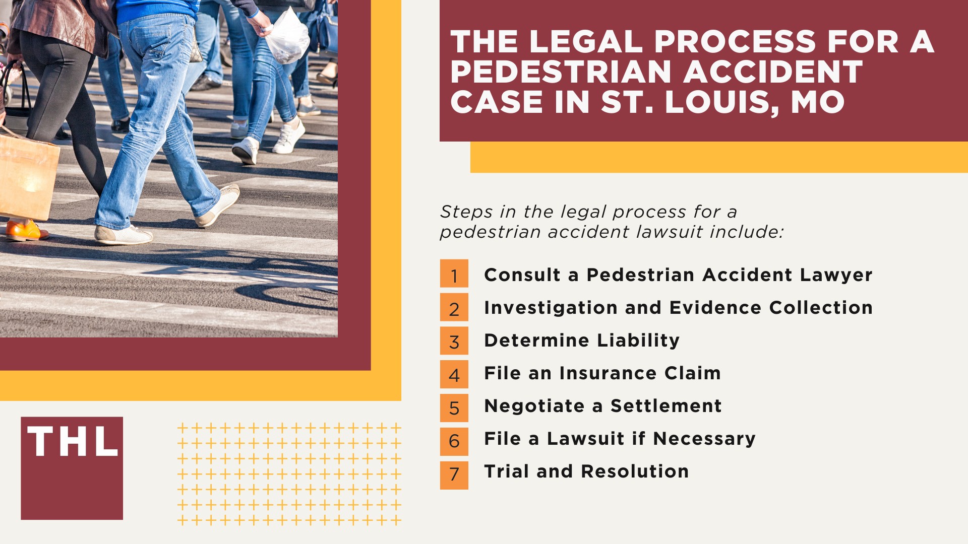 Meet Our St. Louis Pedestrian Accident Lawyers; What To Do After a Pedestrian Crash in St. Louis; Gathering Evidence for a Pedestrian Accident Case; Damages in a Pedestrian Accident Claim; Who Can File a Wrongful Death Claim in Missouri; The Legal Process for a Pedestrian Accident Case in St. Louis, MO
