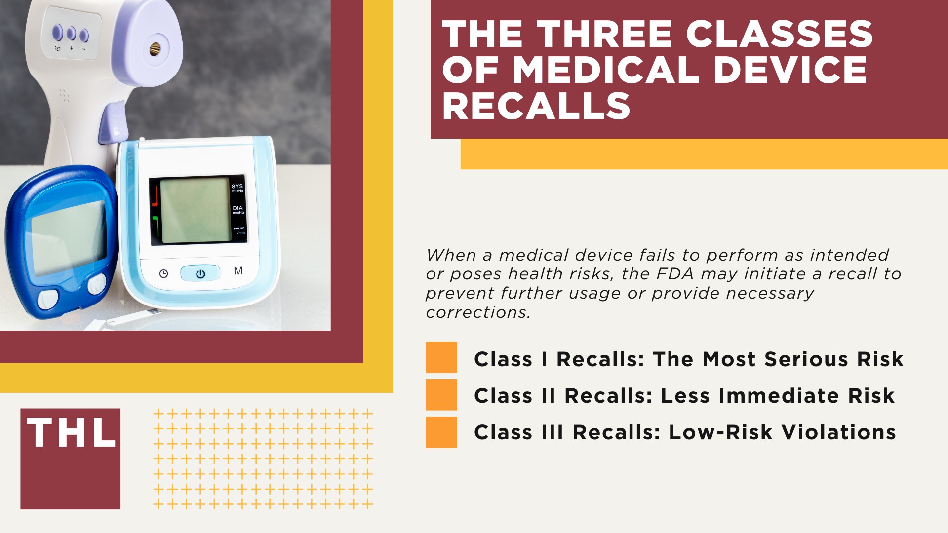 The Three Classes of Medical Device Recalls