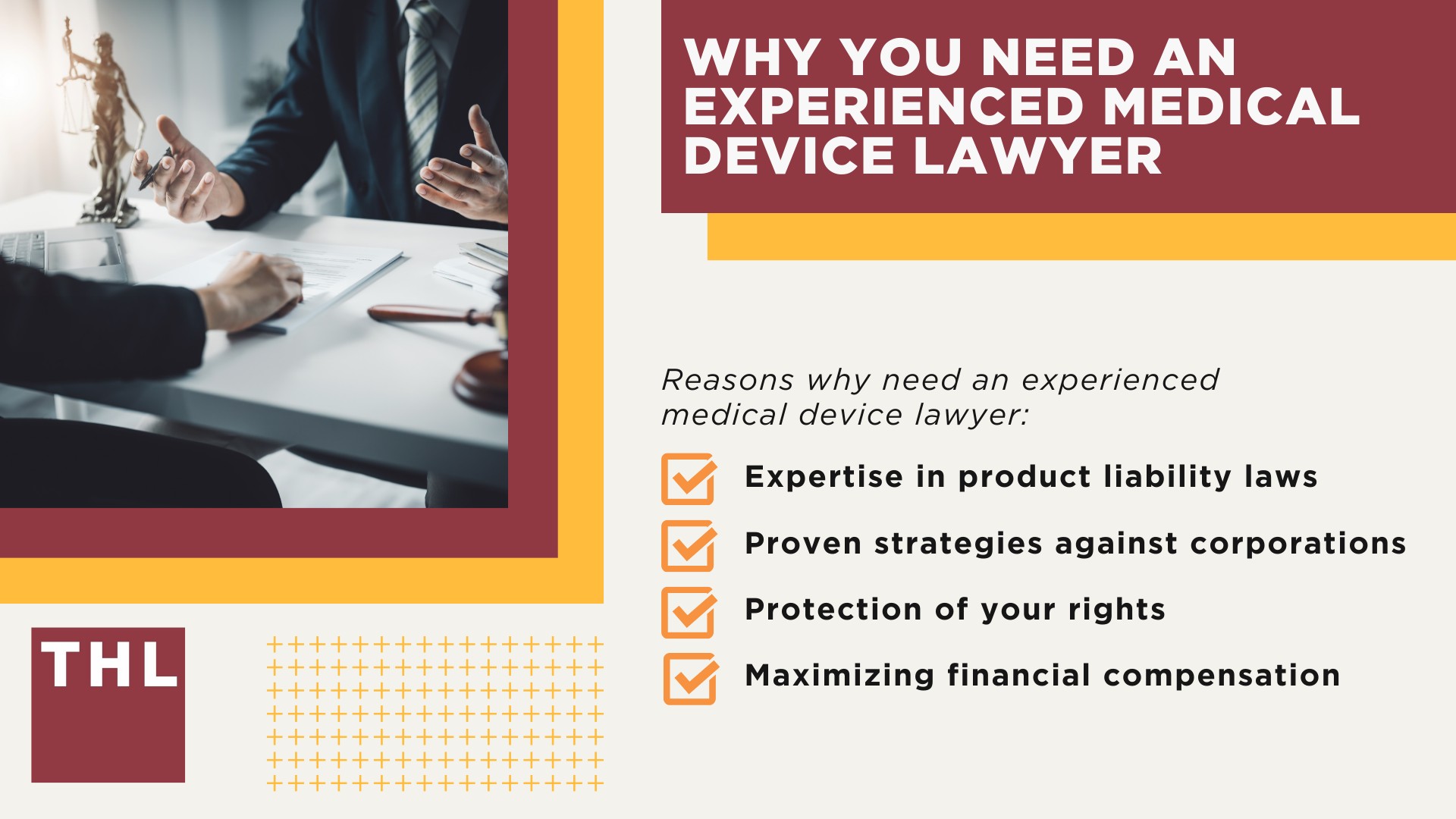 What Is a Medical Device Lawyer; Key Responsibilities of a Medical Device Lawyer; How a Medical Device Lawyer Helps Injured Individuals; The Challenges of Medical Device Lawsuits; What To Do If You've Been Injured by a Defective Medical Device; Why You Need an Experienced Medical Device Lawyer