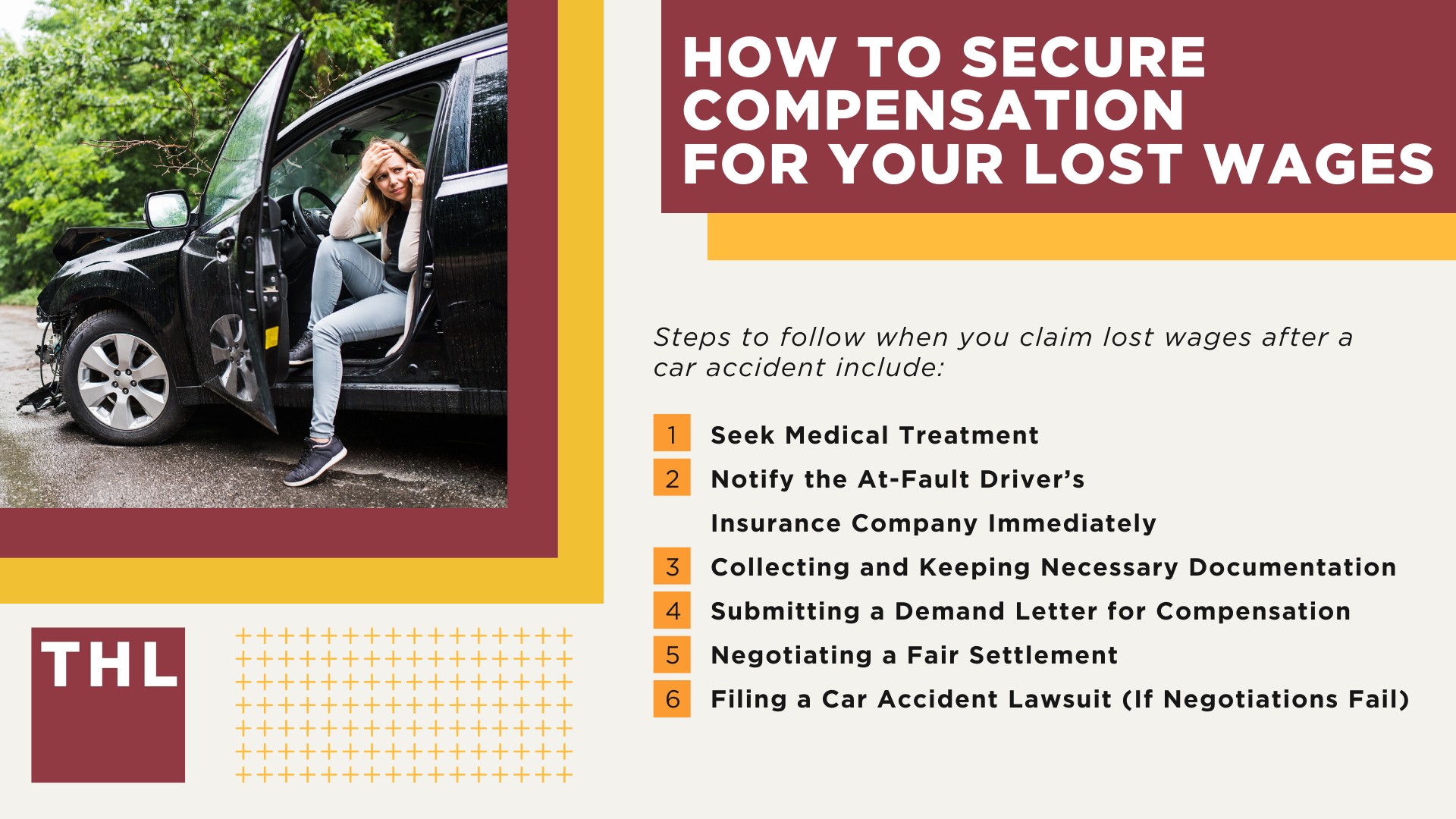 How Lost Wages Are Calculated in a Car Accident Case; Proving Lost Wages in a Car Accident Claim; Common Challenges You Might Encounter in Your Lost Wages Claim; How To Secure Compensation for Your Lost Wages