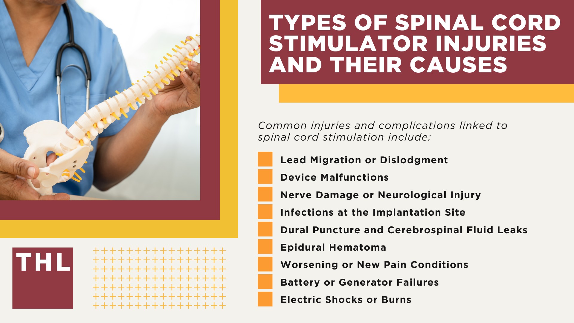 Suffer Injuries After Spinal Cord Stimulator Implantation_ You May Be Eligible for Legal Action; Types of Spinal Cord Stimulator Injuries and Their Causes