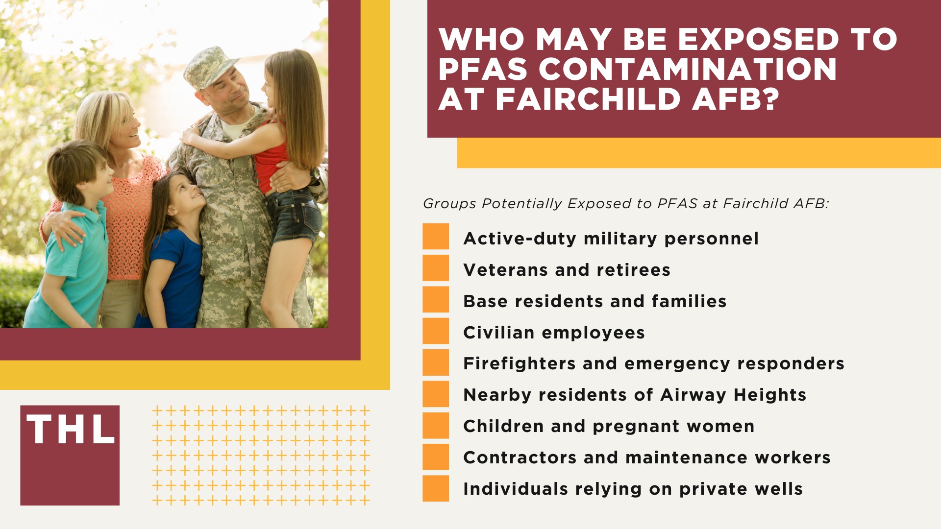 High Levels of PFAS Detected at Fairchild Air Force Base in Washington State; Who May Be Exposed to PFAS Contamination at Fairchild AFB