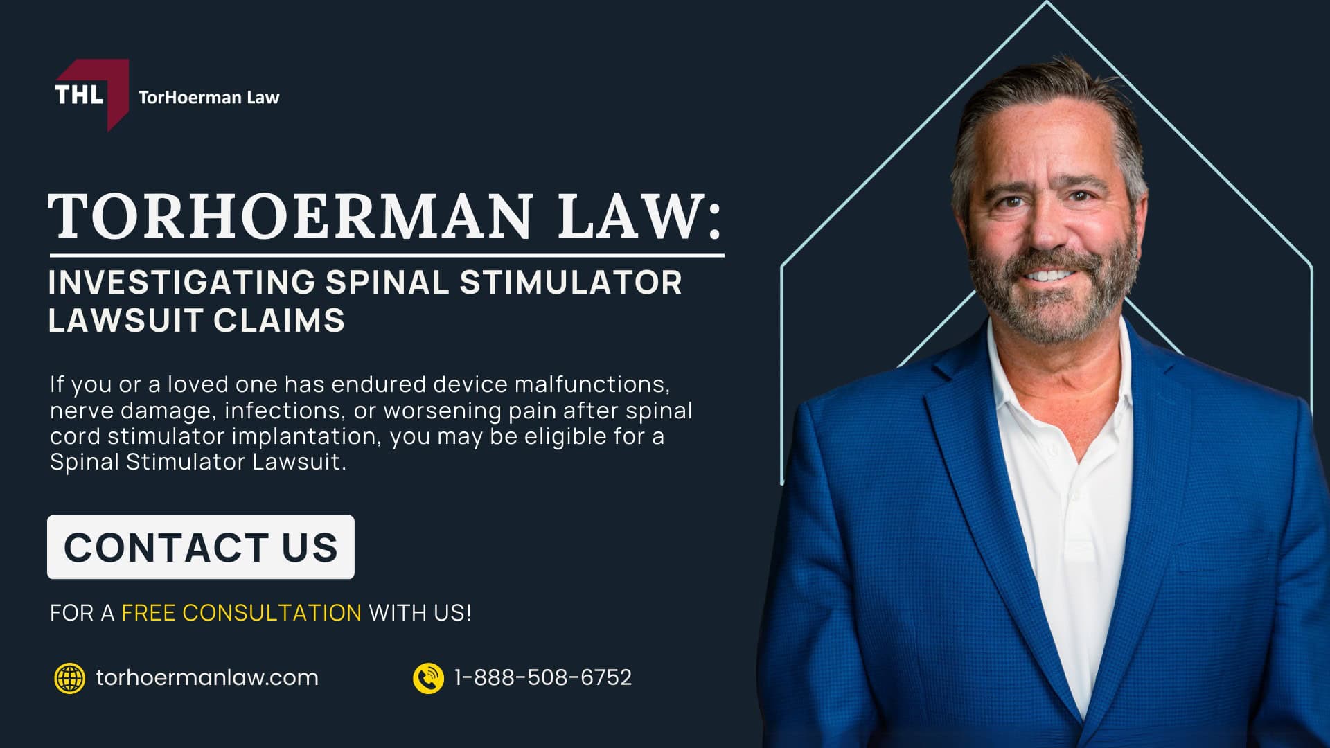 Suffer Injuries After Spinal Cord Stimulator Implantation? You May Be Eligible for Legal Action; Who Qualifies for a Spinal Stimulator Lawsuit - Types of Spinal Cord Stimulator Injuries and Their Causes - torhoerman law; Do You Qualify for a Spinal Cord Stimulator Lawsuit?; Who Qualifies for a Spinal Stimulator Lawsuit - Gathering Evidence for a Spinal Stimulator Lawsuit - torhoerman law; Who Qualifies for a Spinal Stimulator Lawsuit - Damages in a Spinal Cord Stimulator Lawsuit - torhoerman law; Who Qualifies for a Spinal Stimulator Lawsuit - Investigating Spinal Stimulator Lawsuit Claims - torhoerman law