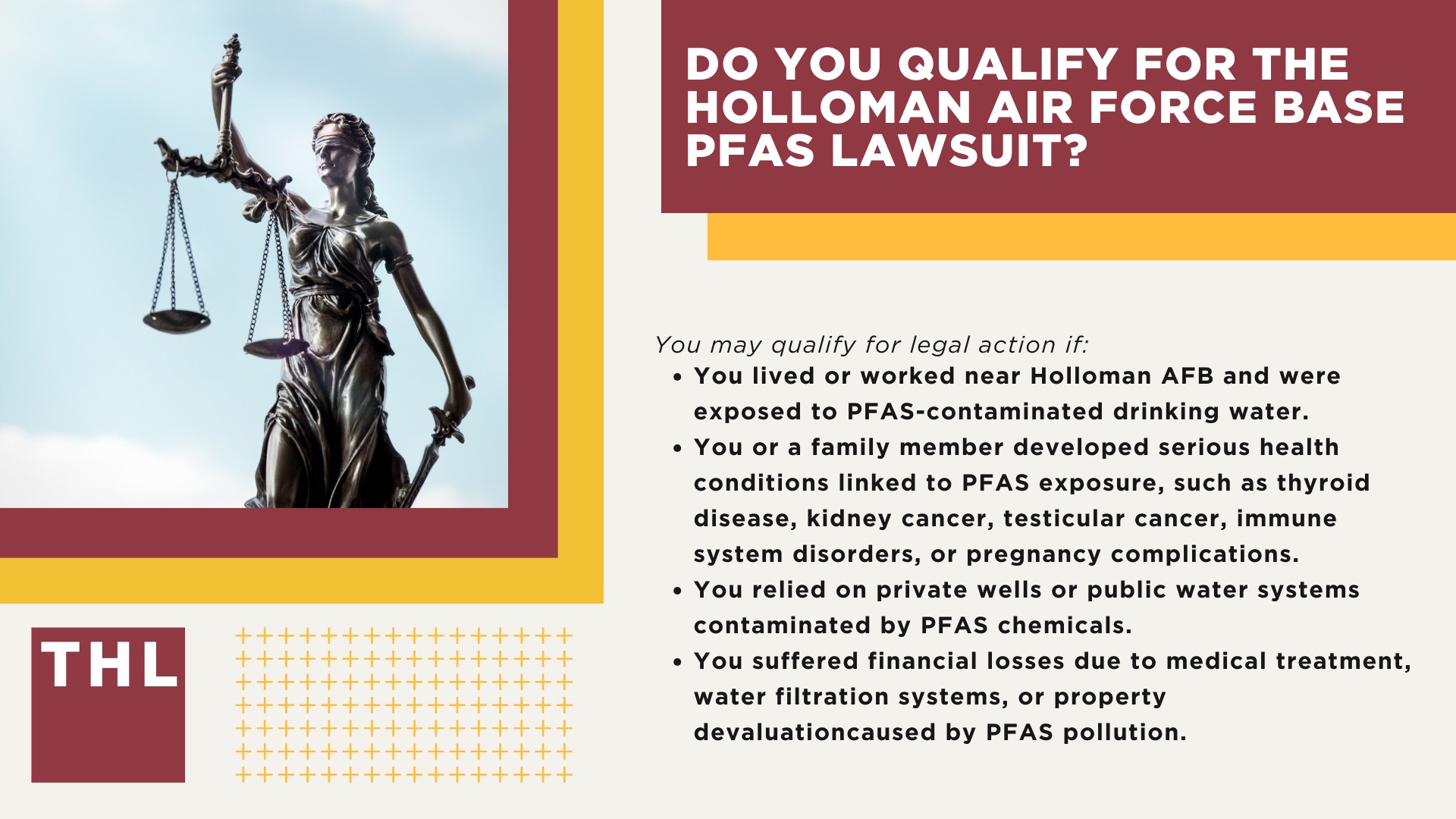 PFAS Chemicals at Dangerous Levels at Holloman Air Force Base; PFAS Levels Detected at Holloman AFB; Health Risks of PFAS Contamination; Impacted Populations at Holloman AFB; Addressing PFAS Contamination at Holloman AFB; What Are PFAS Chemicals and Why Are They Dangerous; Environmental Impact of PFAS Contamination; The Need For Urgent Action; Overview of PFAS Litigation; Do You Qualify For the Holloman Air Force Base PFAS Lawsuit
