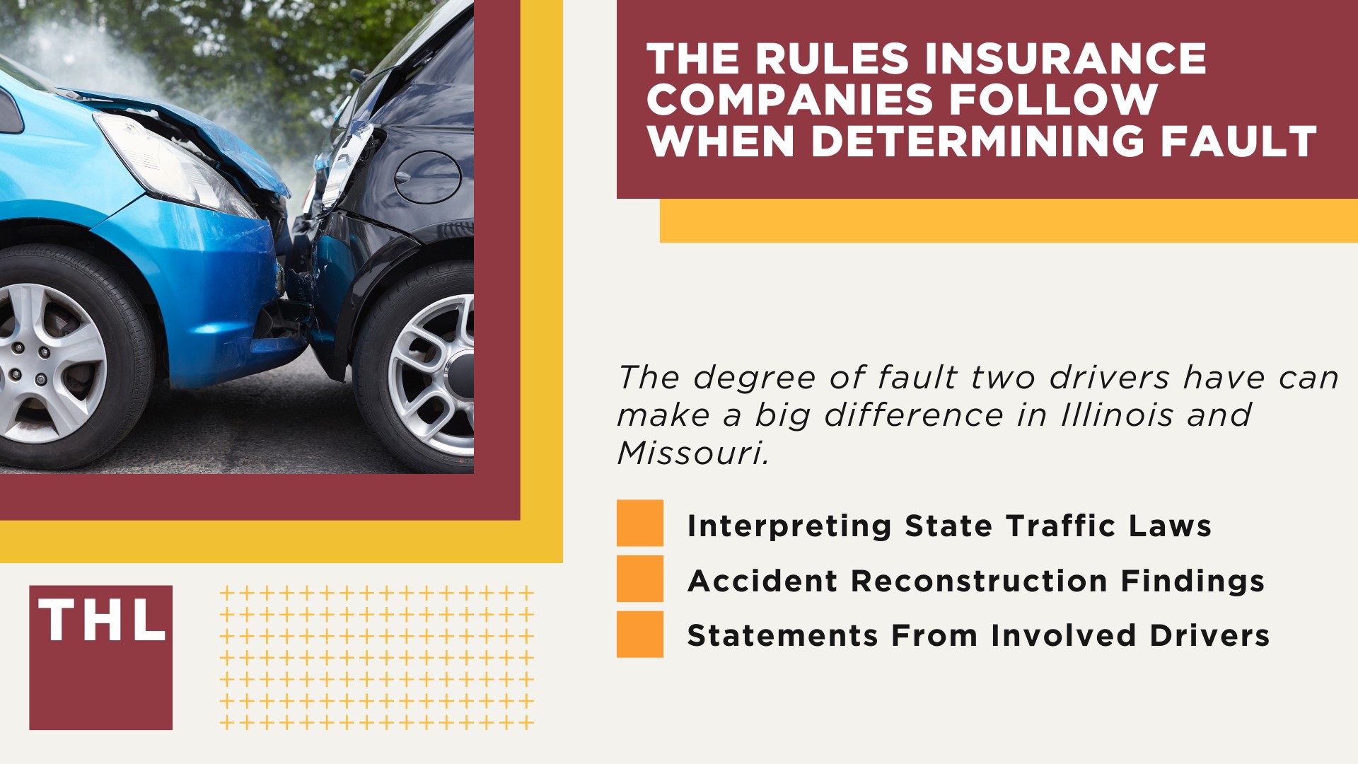 Investigating the Accident; Comparative Negligence vs. Contributory Negligence; The Rules Insurance Companies Follow When Determining Fault