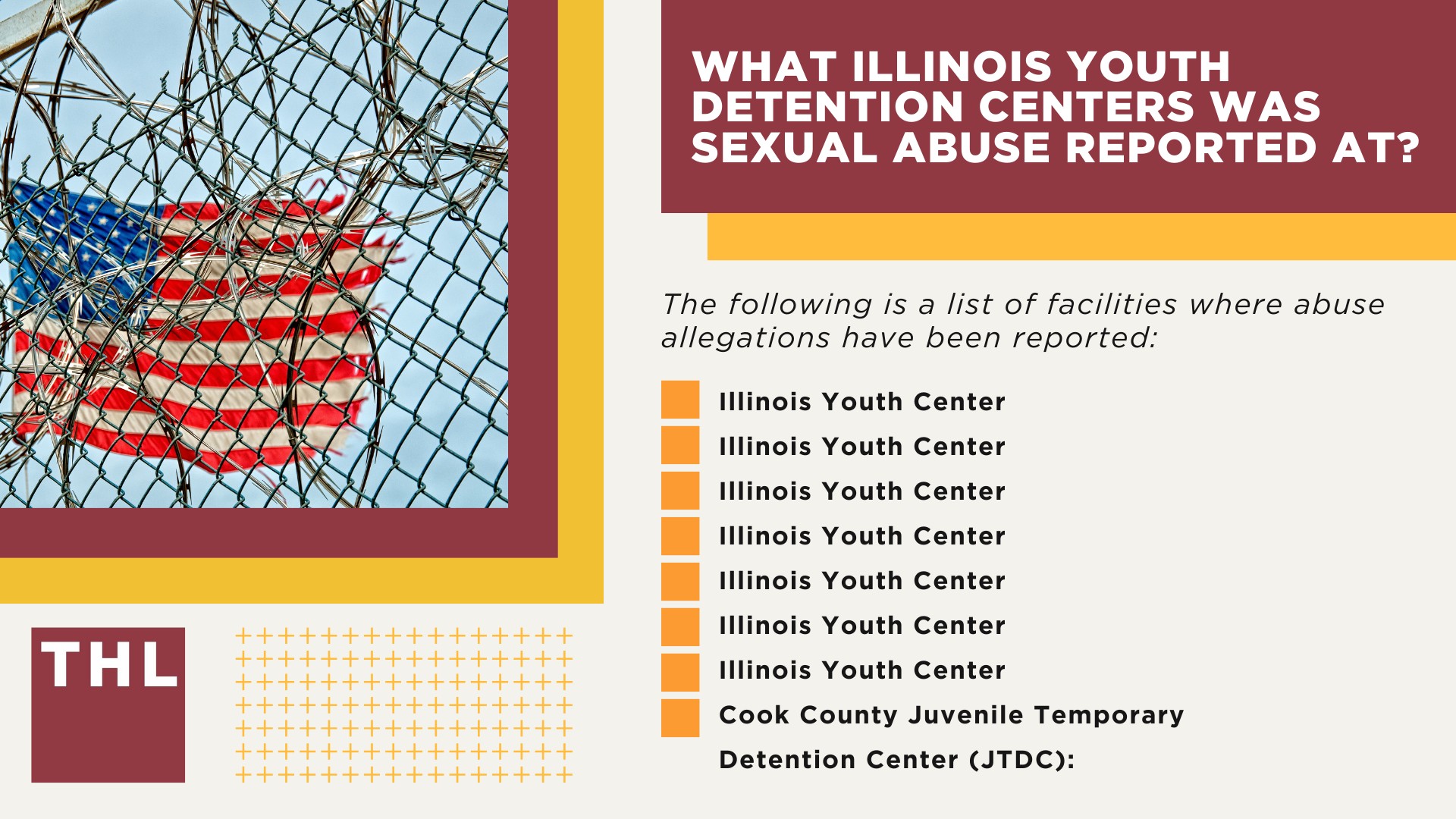 An Overview of the Illinois Juvenile Detention Center Abuse Lawsuit; What Illinois Youth Detention Centers Was Sexual Abuse Reported At