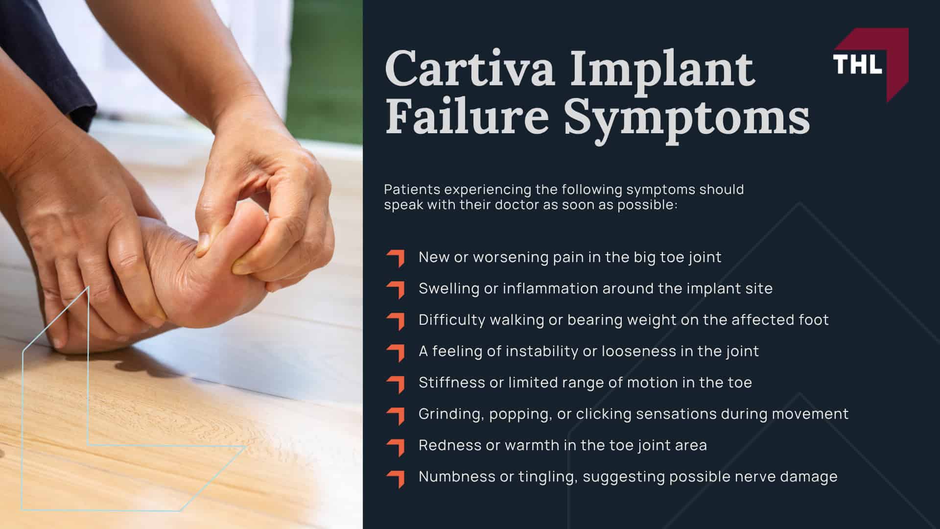 Cartiva Toe Implant Lawsuit Overview; What Devices are Included in the Cartiva Toe Implant Recall; What Companies are Named in the Cartiva Implant Lawsuit; Injuries Linked to Cartiva Implant Device Failures; Cartiva Implant Failure Symptoms
