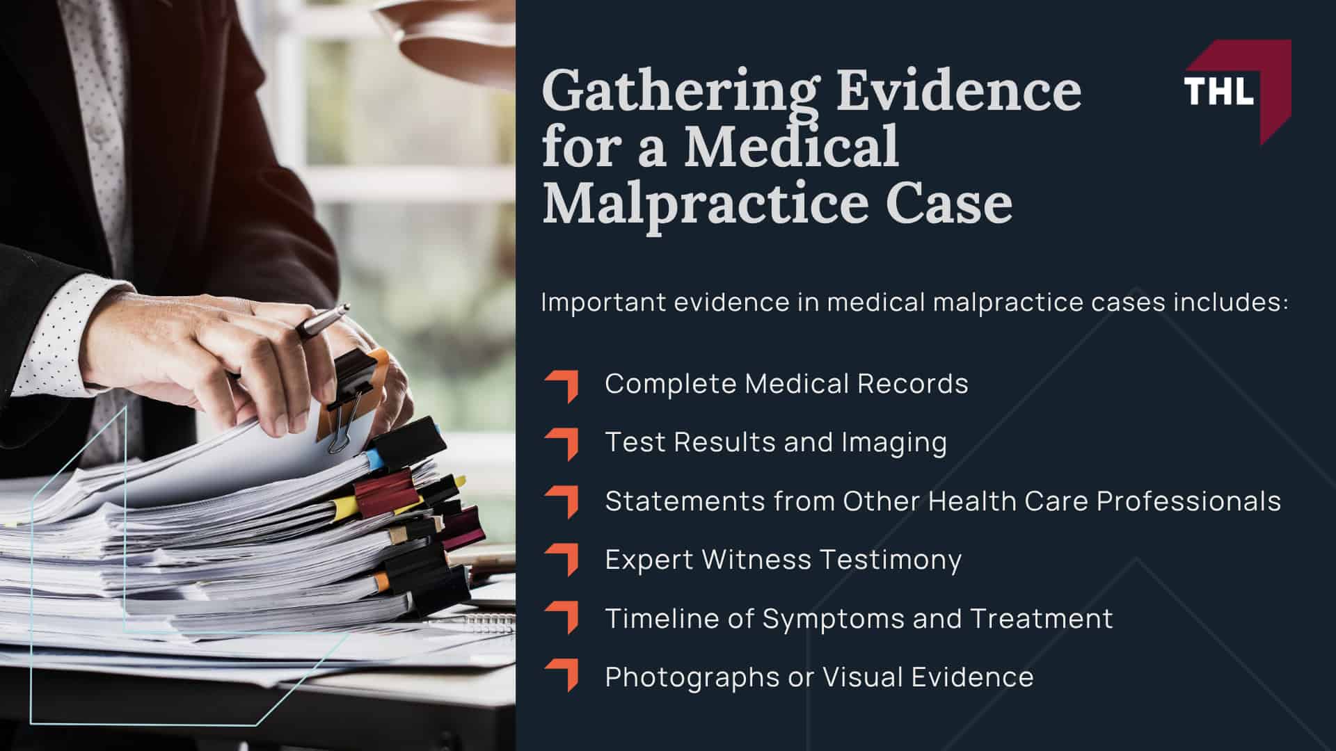 Meet Our Team of St Louis Medical Malpractice Attorneys; How Much Does it Cost to Hire a Medical Malpractice Lawyer from TorHoerman Law; What To Do If You Suspect Medical Malpractice or Medical Negligence in Chicago; Gathering Evidence for a Medical Malpractice Case
