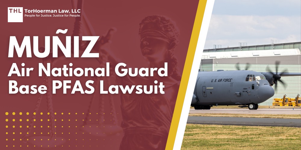 Practice Area 1 Muniz Air National Guard Base PFAS Lawsuit; PFAS Contamination at Muñiz Air National Guard Base_ Overview; What Are PFAS Chemicals and What Makes Them Dangerous; Do You Qualify for the Muñiz Air National Guard Base PFAS Lawsuit; TorHoerman Law_ Investigating PFAS Lawsuits at Muñiz Air National Guard Base
