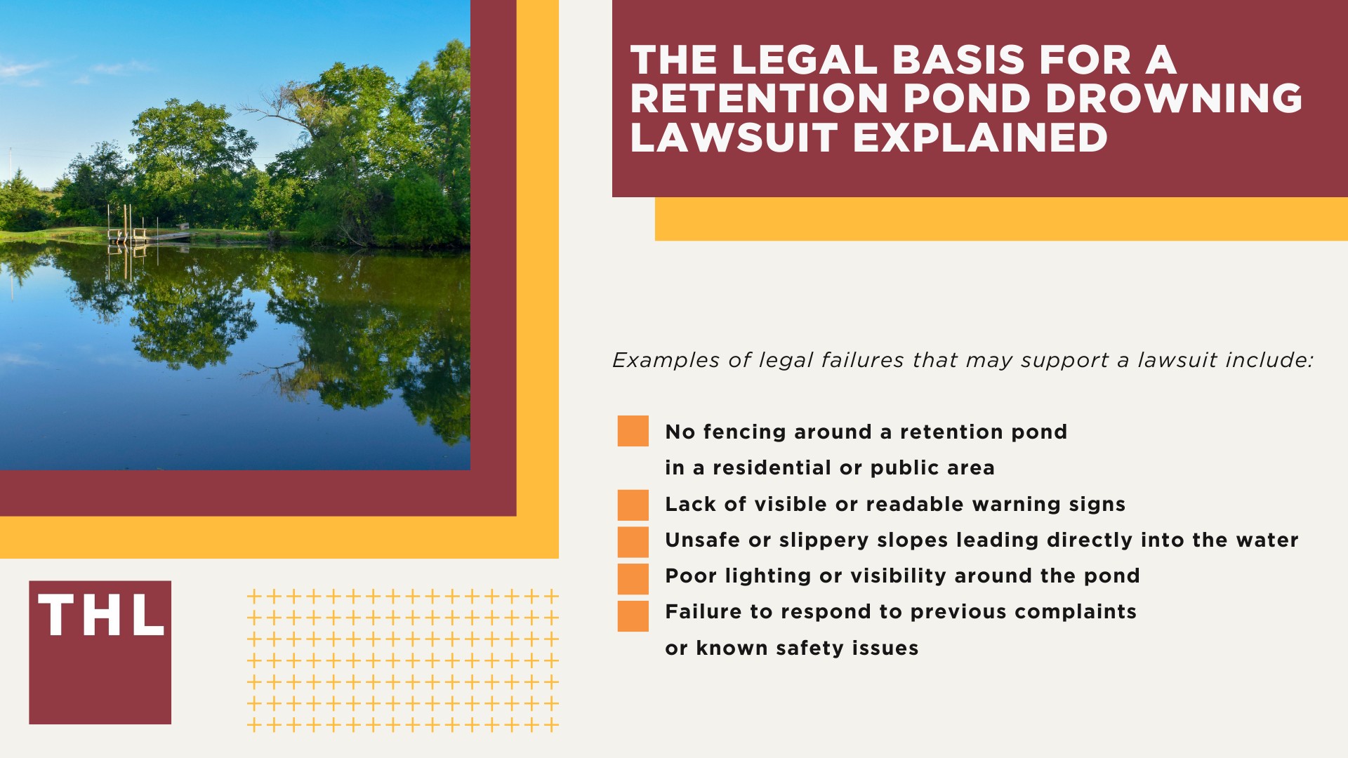 How Do Negligent Retention Pond Drowning Accidents Occur; The Legal Basis for a Retention Pond Drowning Lawsuit Explained