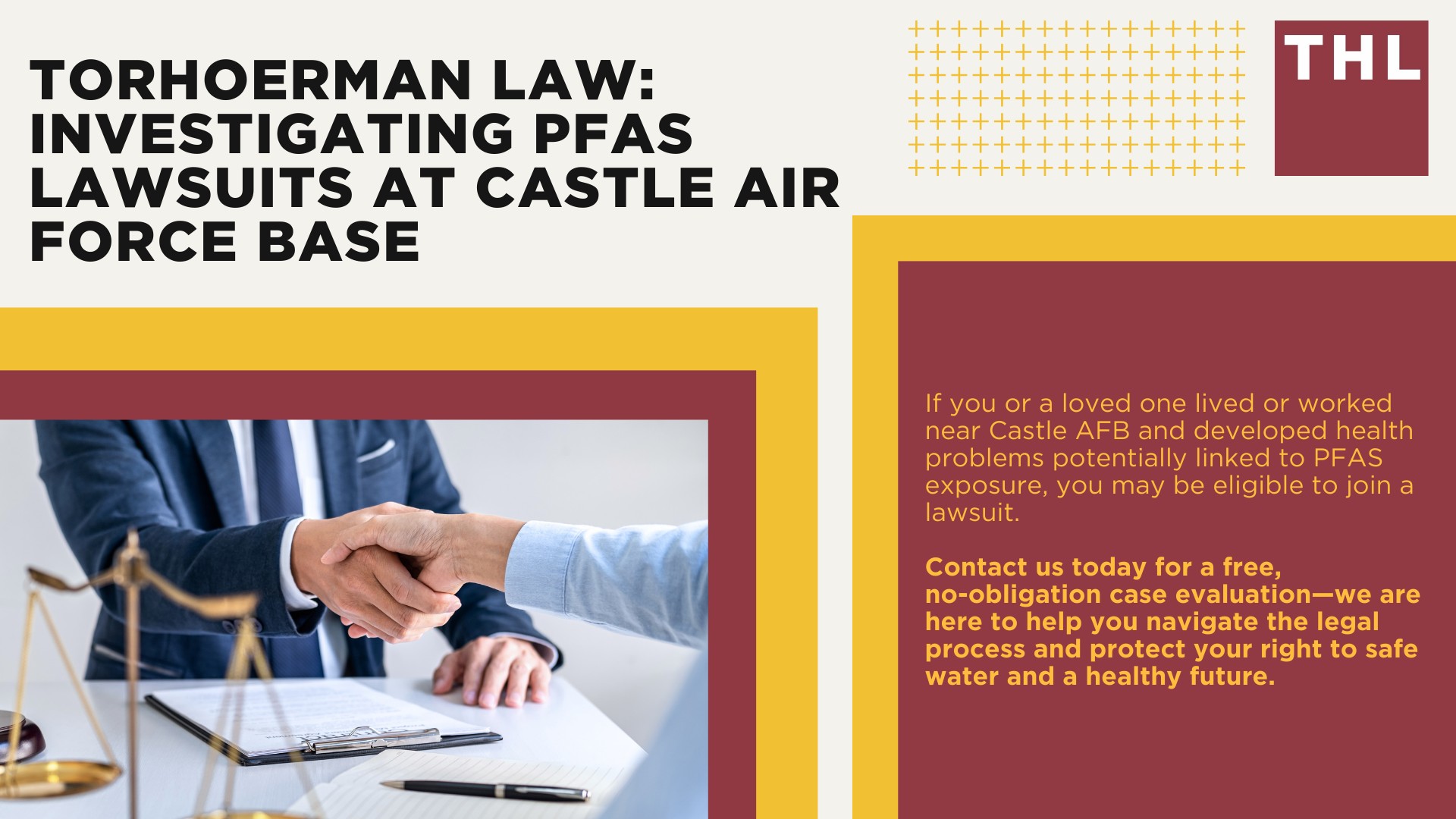PFAS Contamination at Castle Air Force Base; What Are PFAS Chemicals and What Makes Them Dangerous; Serious Health Risks Associated with PFAS Contamination; Do You Qualify For The Castle Air Force Base PFAS Lawsuit; Gathering Evidence for a PFAS Lawsuit; TorHoerman Law_ Investigating PFAS Lawsuits at Castle Air Force Base