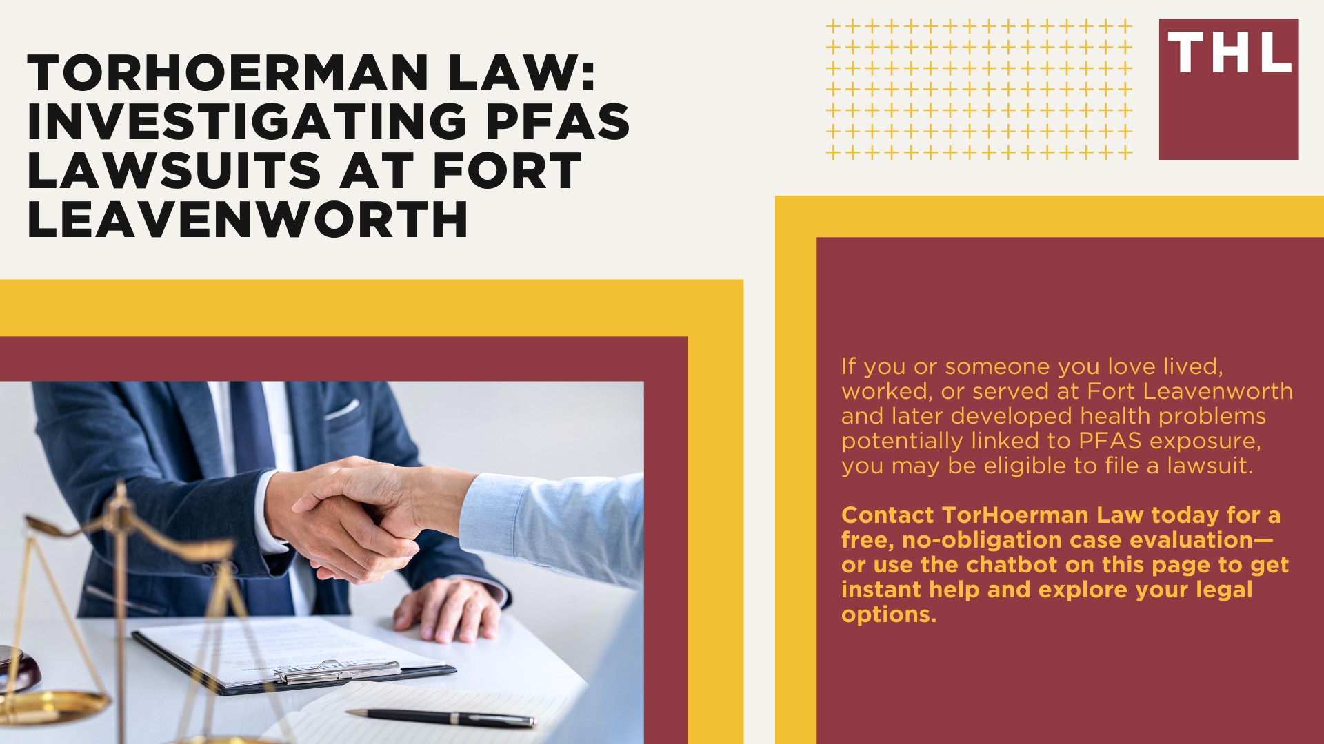 PFAS Contamination Detected at Dangerous Levels in Fort Leavenworth Groundwater; What Are PFAS Chemicals and Why Are They Dangerous; Health Risks Associated with PFAS Exposure; Do You Qualify For the Fort Leavenworth PFAS Lawsuit; TorHoerman Law_ Investigating PFAS Lawsuits at Fort Leavenworth