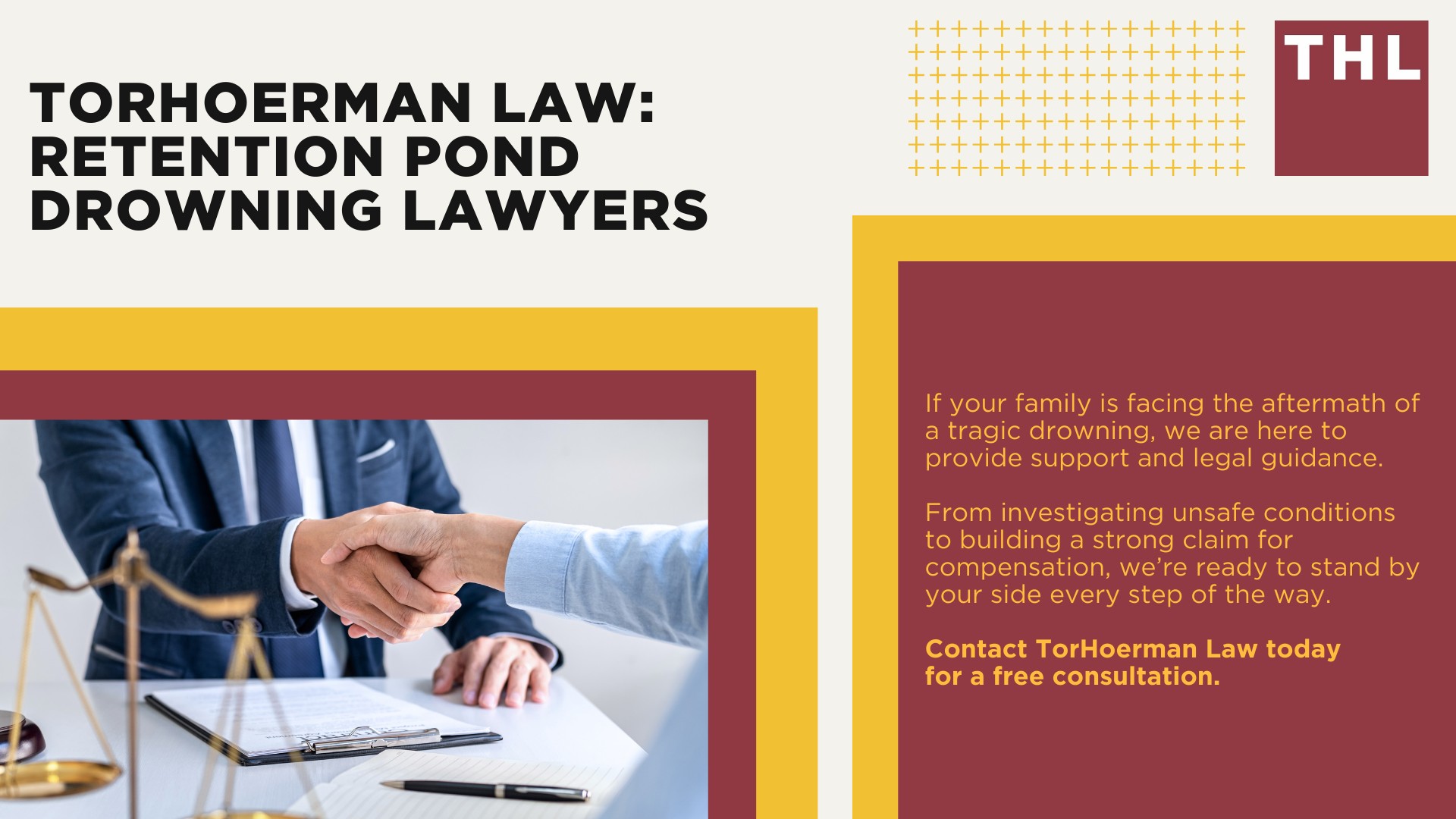 How Do Negligent Retention Pond Drowning Accidents Occur; The Legal Basis for a Retention Pond Drowning Lawsuit Explained; Do You Qualify for a Retention Pond Drowning Lawsuit; Who Can Be Held Accountable in a Retention Pond Drowning Case; Gathering Evidence for a Drowning Accident Lawsuit; Damages in Retention Pond Accident Cases; TorHoerman Law_ Retention Pond Drowning Lawyers