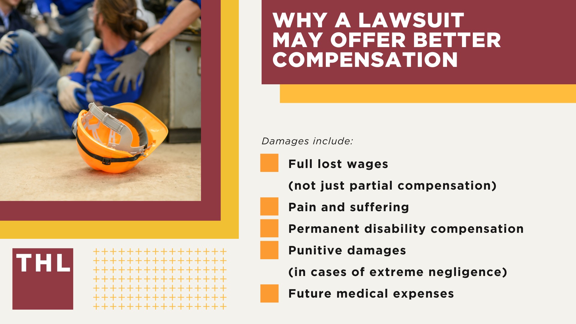Workers’ Compensation vs. Workplace Accident Claims; Workers’ Compensation vs. Workplace Accident Claims; Why a Lawsuit May Offer Better Compensation