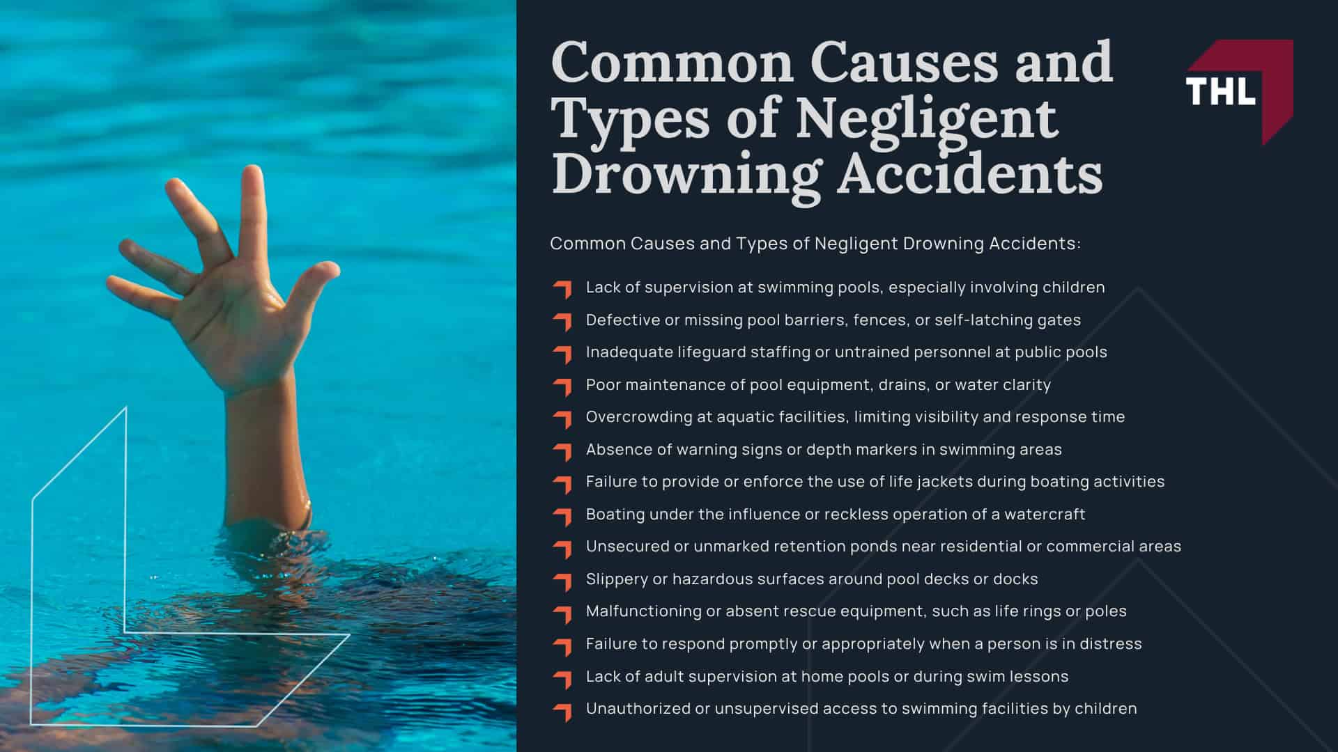Meet Our Team of Experienced Drowning Accident Lawyers; Our Drowning Accident Lawyers Get Results; How Much Does it Cost to Hire a Drowning Accident Lawyer from THL; The Legal Process for a Drowning Accident Lawsuit in Missouri; Gathering Evidence for a Drowning Accident Claim; Damages in Drowning Lawsuits; Common Causes and Types of Negligent Drowning Accidents