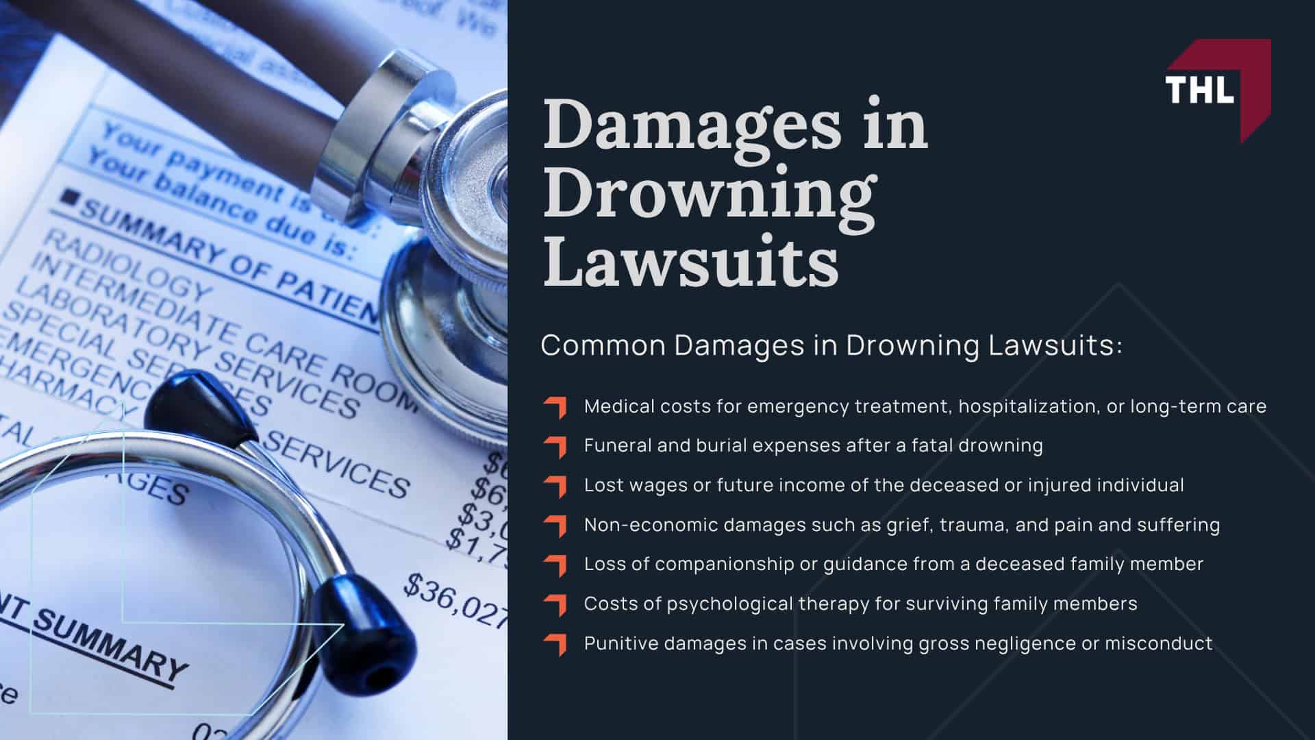 Meet Our Team of Experienced Drowning Accident Lawyers; Our Drowning Accident Lawyers Get Results; How Much Does it Cost to Hire a Drowning Accident Lawyer from THL; The Legal Process for a Drowning Accident Lawsuit in Missouri; Gathering Evidence for a Drowning Accident Claim; Damages in Drowning Lawsuits