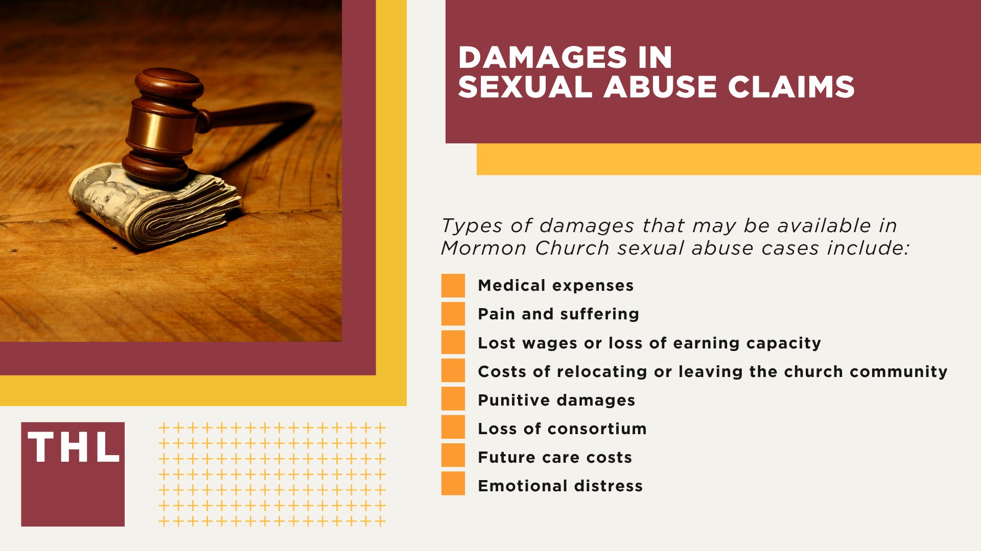  purpose of the image(opens in a new tab). Leave empty if the image is purely decorative; The Impact of Sexual Abuse on Survivors; Resources for Survivors of Sexual Abuse in the Mormon Church; Do You Qualify for the Mormon Church Sexual Abuse Lawsuit; Gathering Evidence for Mormon Church Sex Abuse Cases; Damages in Sexual Abuse Claims