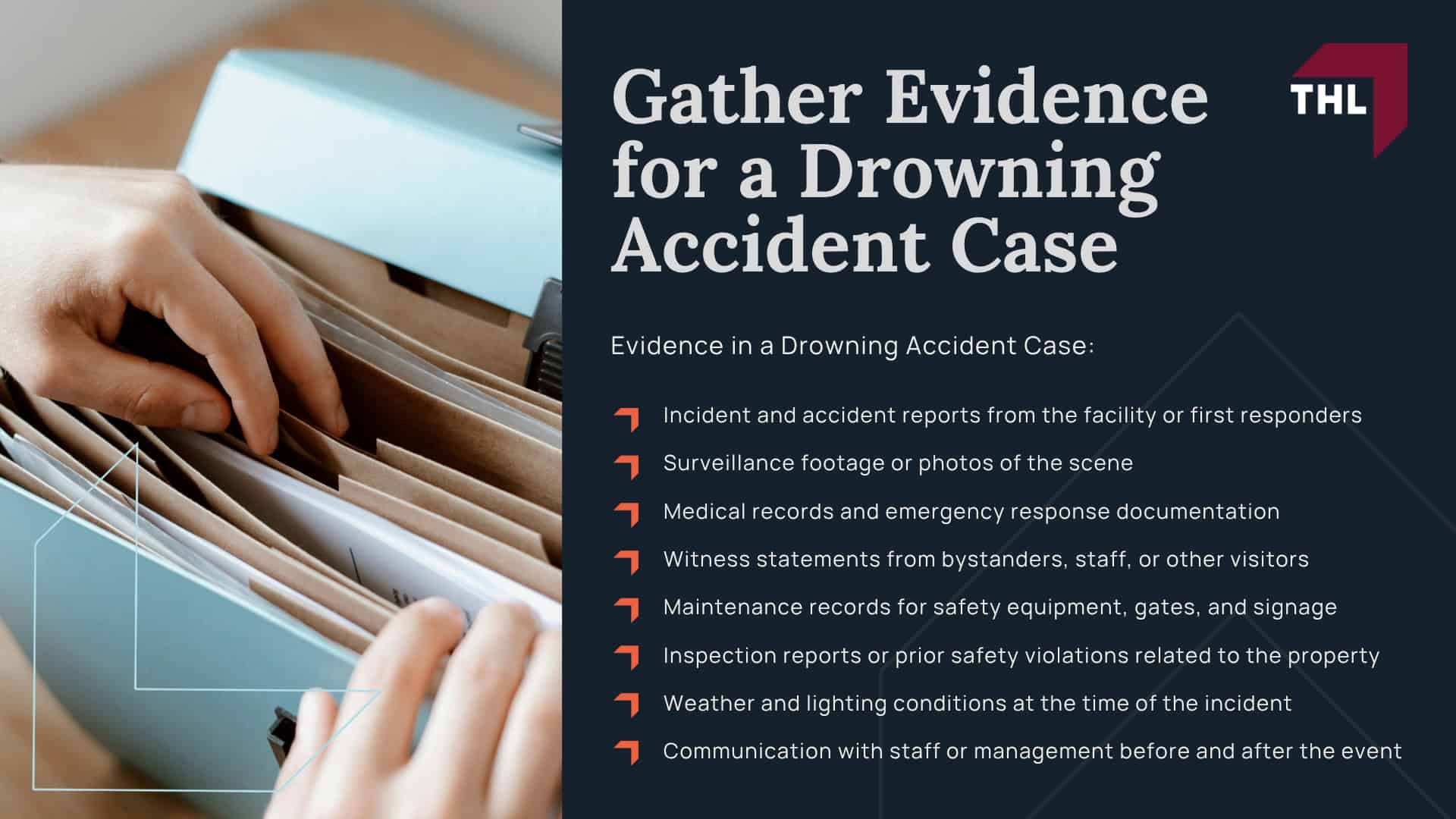 Meet Our Team of Experienced Drowning Accident Lawyers; Our Founder and Experienced Personal Injury Attorney_ Tor Hoerman; Our Drowning Accident Lawyers Get Results; How Much Does it Cost to Hire a Drowning Accident Lawyer from THL; The Legal Process for a Drowning Accident Lawsuit in Missouri; Gather Evidence for a Drowning Accident Case