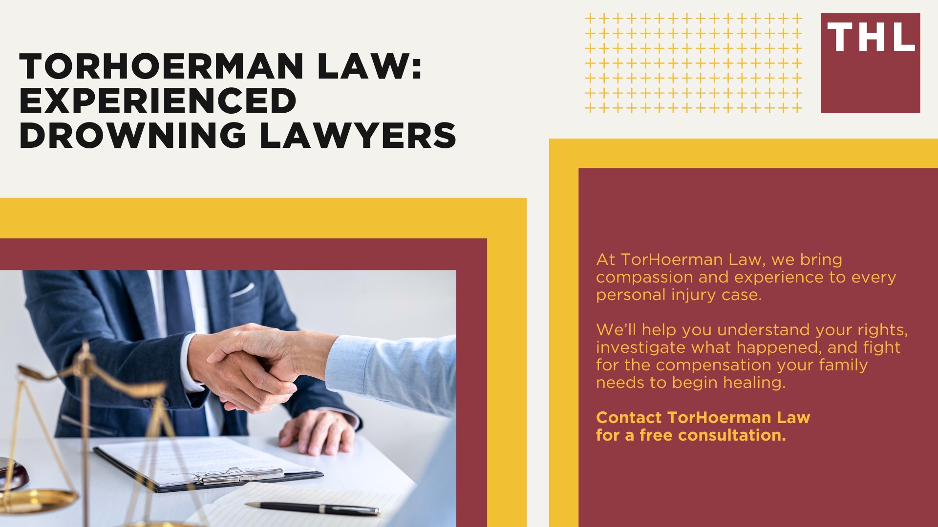 Where Drowning Accidents Happen; Non-Fatal and Fatal Drowning Injuries; What Legally Qualifies as Negligence in a Drowning Case; The Types of Drowning Accident Cases We Handle; The Legal Process_ What To Expect When You File a Drowning Accident Lawsuit; How a Drowning Accident Attorney Can Help Your Family; TorHoerman Law_ Experienced Drowning Lawyers