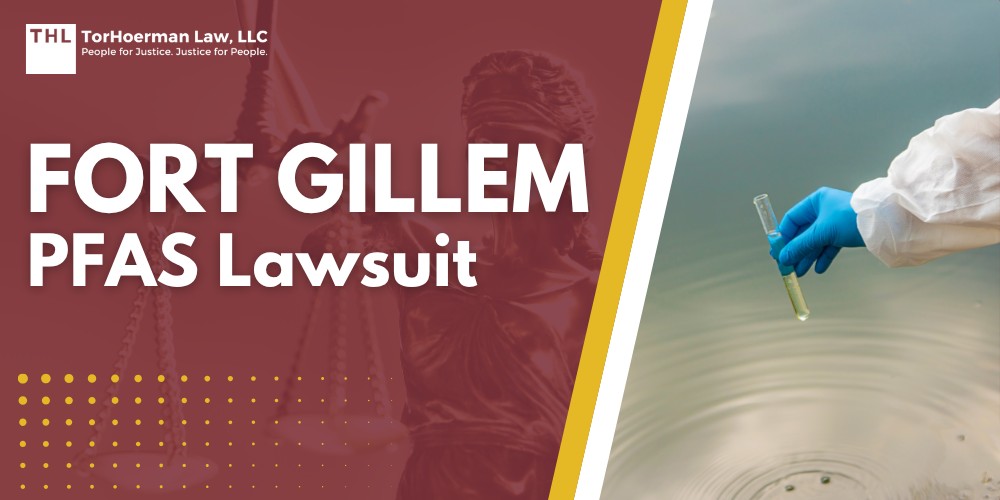 Practice Area 1 Fort Gillem PFAS Lawsuit; Confirmed PFAS Contamination at Gillem Annex_ Overview; Do You Qualify For The Fort Gillem PFAS Lawsuit; Gathering Evidence for a PFAS Claim; TorHoerman Law_ Investigating PFAS Contamination at Gillem Annex