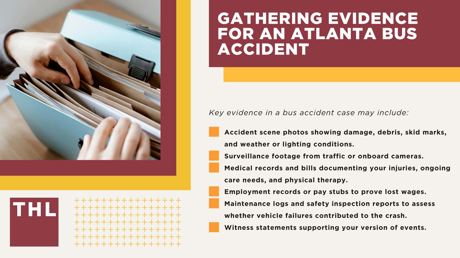 Meet Our Team of Atlanta Bus Accident Lawyers; Our Owner_ Tor Hoerman; Atlanta Bus Accidents_ Injuries, Causes, & Damages; Common Injuries in Atlanta Bus Accident Cases; Common Causes of Bus Accidents in Atlanta; Damages in an Atlanta Bus Accident; Steps to Take After an Atlanta Bus Accident; Gathering Evidence for an Atlanta Bus Accident