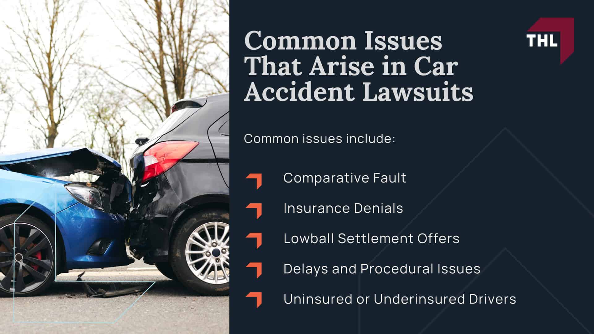 Steps to Filing a Car Crash Lawsuit; Step 1_ Seek Medical Attention; Step 2_ Consult a Car Crash Lawyer; Step 3_ Investigation and Evidence Collection; Step 4_ Filing the Complaint; Step 5_ The Discovery Process;  Step 6_ Settlement Negotiations; Step 7_ Going to Trial (If Necessary); Step 8_ Receiving Compensation; Common Issues That Arise in Car Accident Lawsuits