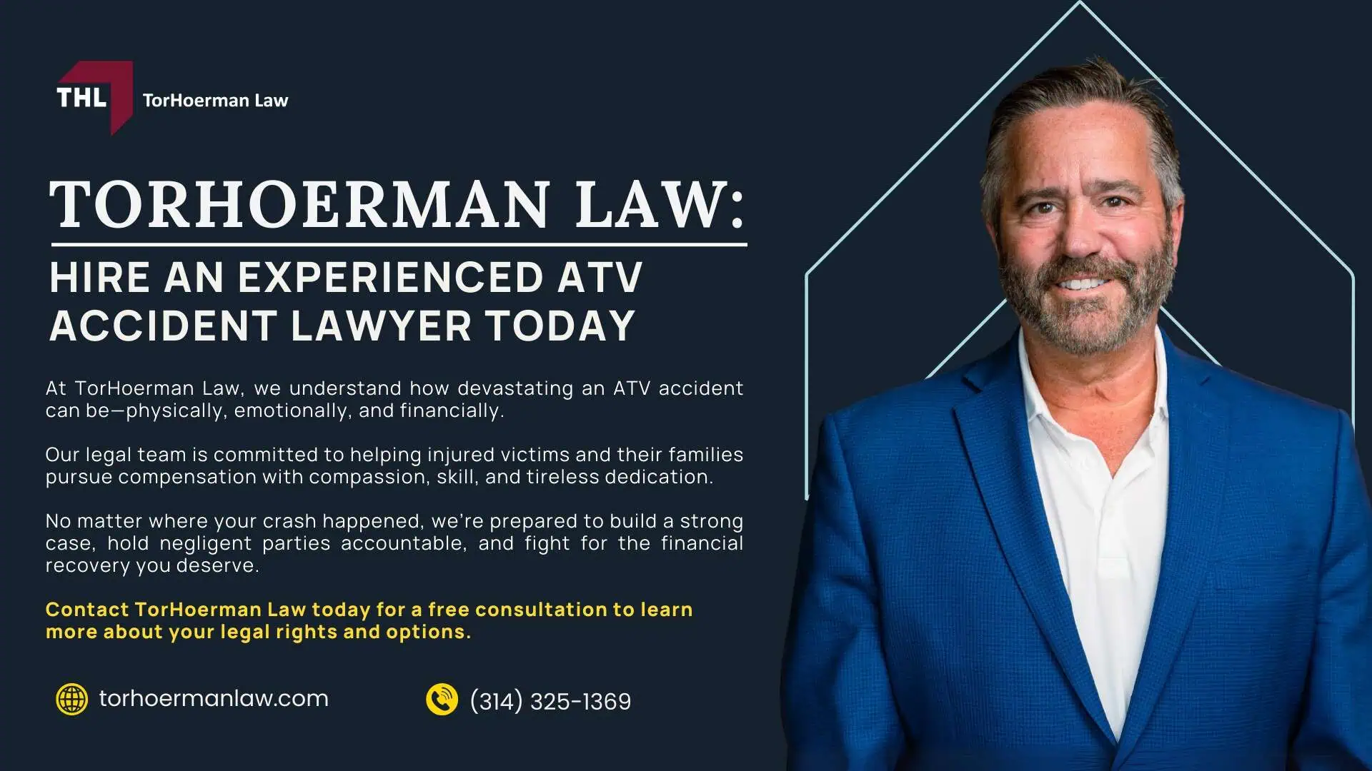 Types of Negligent ATV Accidents and How They Occur; Common Injuries Suffered by ATV Accident Victims; Common Injuries Suffered by ATV Accident Victims (2); Do You Need Help from an ATV Accident Attorney from Our Law Firm (2); TorHoerman Law_ Hire an Experienced ATV Accident Lawyer Today