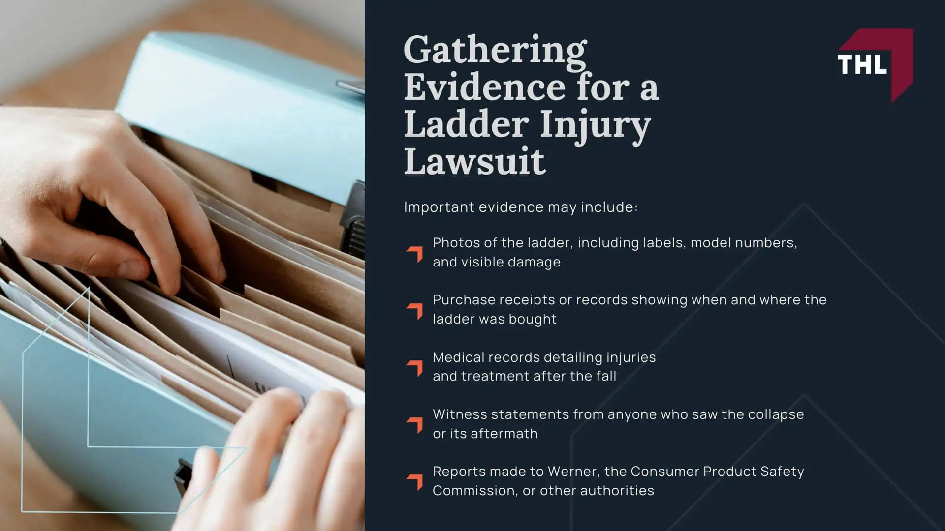Werner Ladder Recall Lawsuit - Past Recalls on Werner Ladders; Werner Ladder Recall Lawsuit - Past Recalls on Werner Ladders; Werner Ladder Recall Lawsuit - 2025 Werner Ladder Recall Overview; Werner Ladder Recall Lawsuit - Do You Qualify for a Werner Ladder Recall Lawsuit; Werner Ladder Recall Lawsuit - Gathering Evidence for a Ladder Injury Lawsuit