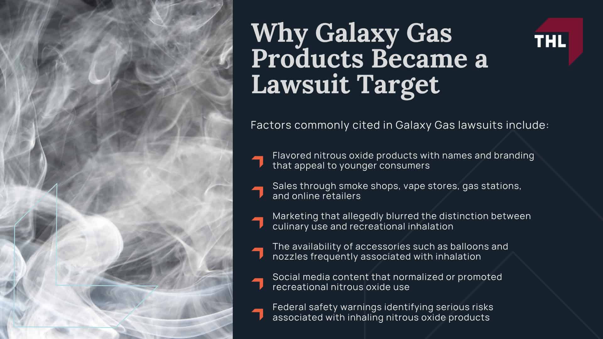 Potential Health Effects of Nitrous Oxide (Galaxy Gas) Use; Long-Term Neurological and Physical Damage from Nitrous Oxide Misuse; How Galaxy Gas Is Marketed and Misused; Current Status of Galaxy Gas Lawsuits; Why Galaxy Gas Products Became a Lawsuit Target