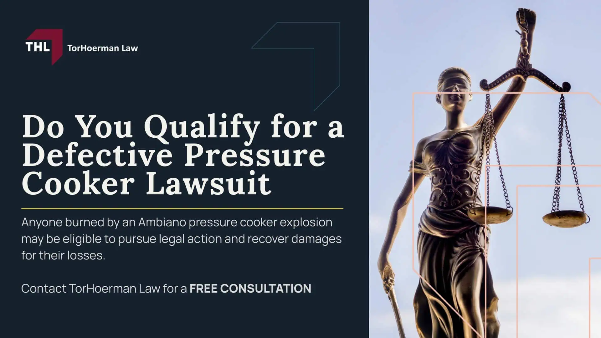 Ambiano Pressure Cooker Lawsuit - Ambiano Pressure Cooker Recall Overview - torhoerman law; Ambiano Pressure Cooker Lawsuit - Serious Burn Injuries Linked to Defective Pressure Cookers - torhoerman law; Ambiano Pressure Cooker Lawsuit - Do You Qualify for a Defective Pressure Cooker Lawsuit_ - torhoerman law
