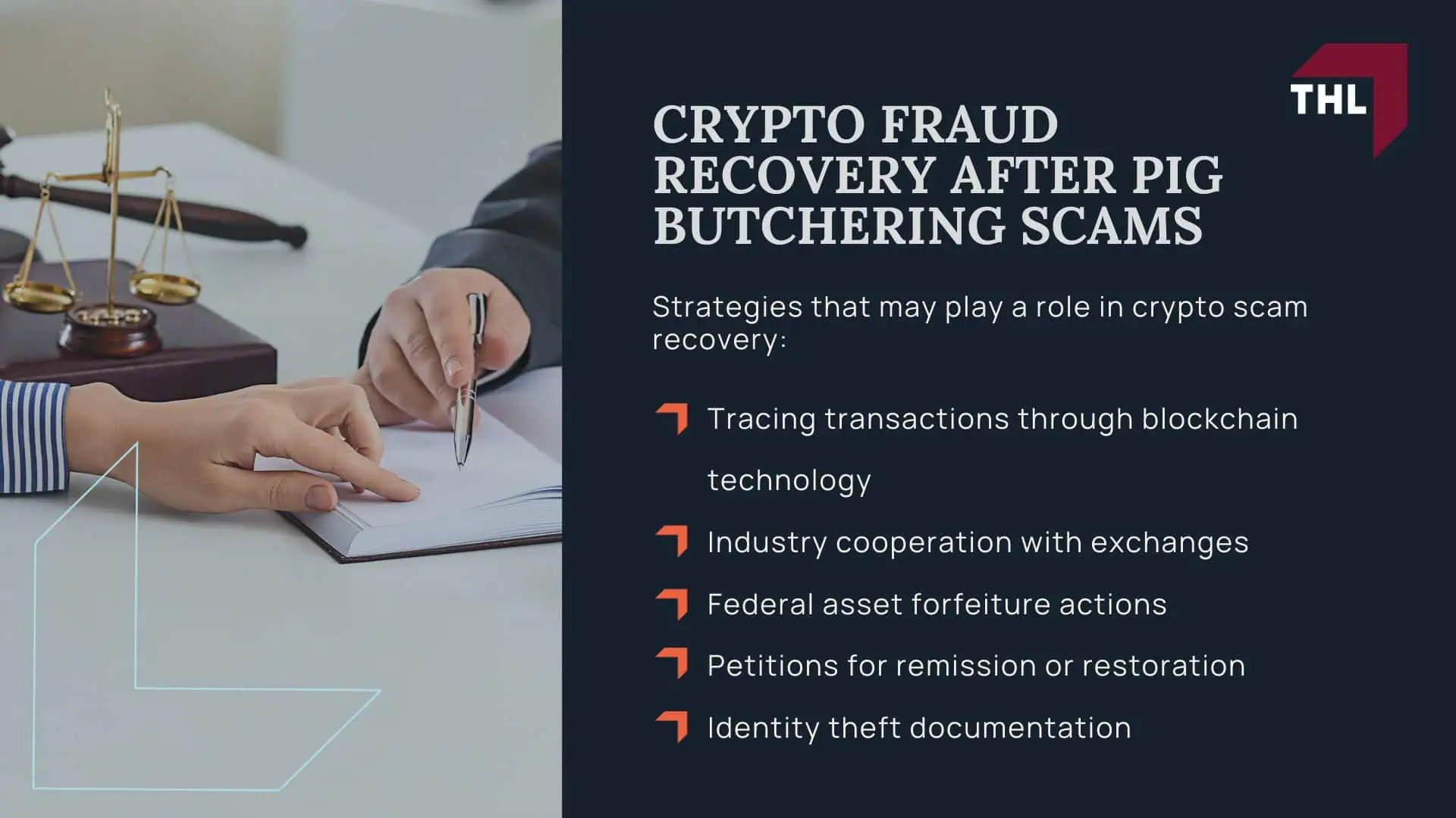 CRYPTO FRAUD RECOVERY AFTER PIG BUTCHERING SCAMS - CRYPTO SCAM LAWYER - PIG BUTCHERING LAWSUIT - TOHOERMAN LAW