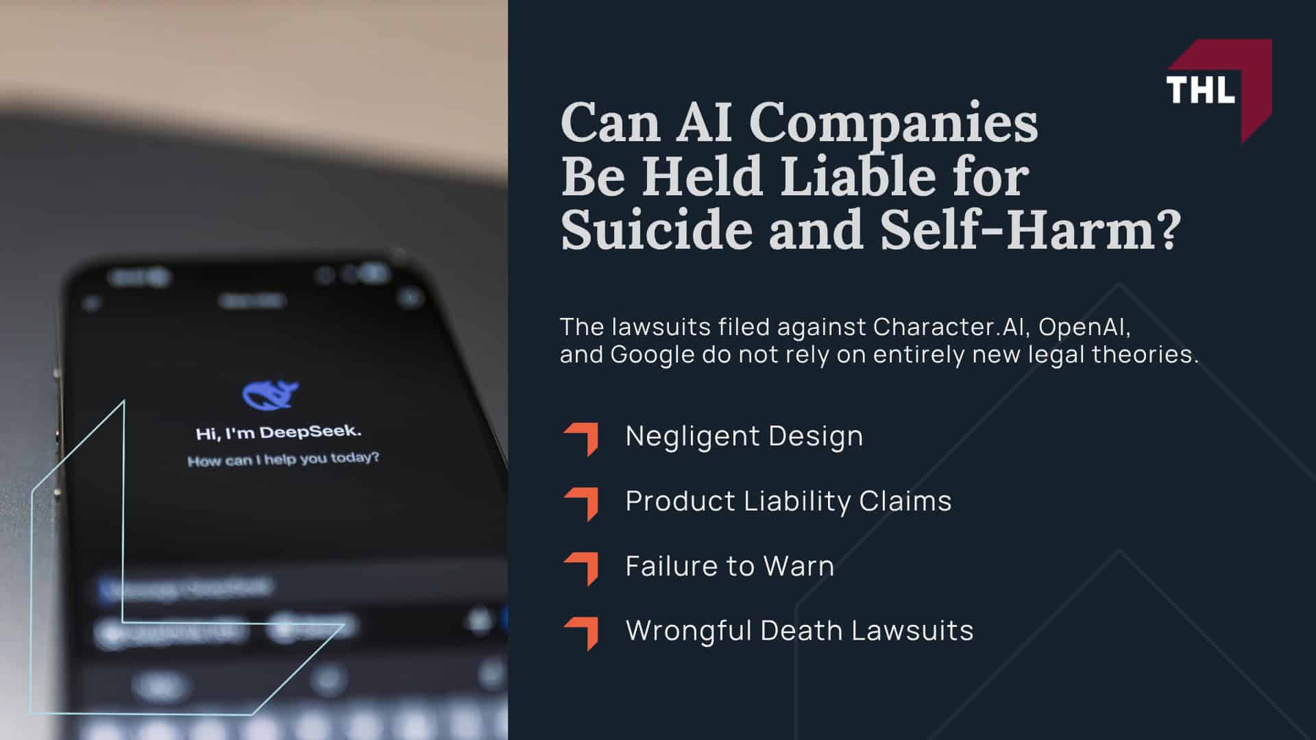 How AI Chatbots Are Alleged to Contribute to Suicide and Self-Harm; Major AI Suicide and Self-Harm Lawsuits Filed To Date; Can AI Companies Be Held Liable for Suicide and Self-Harm